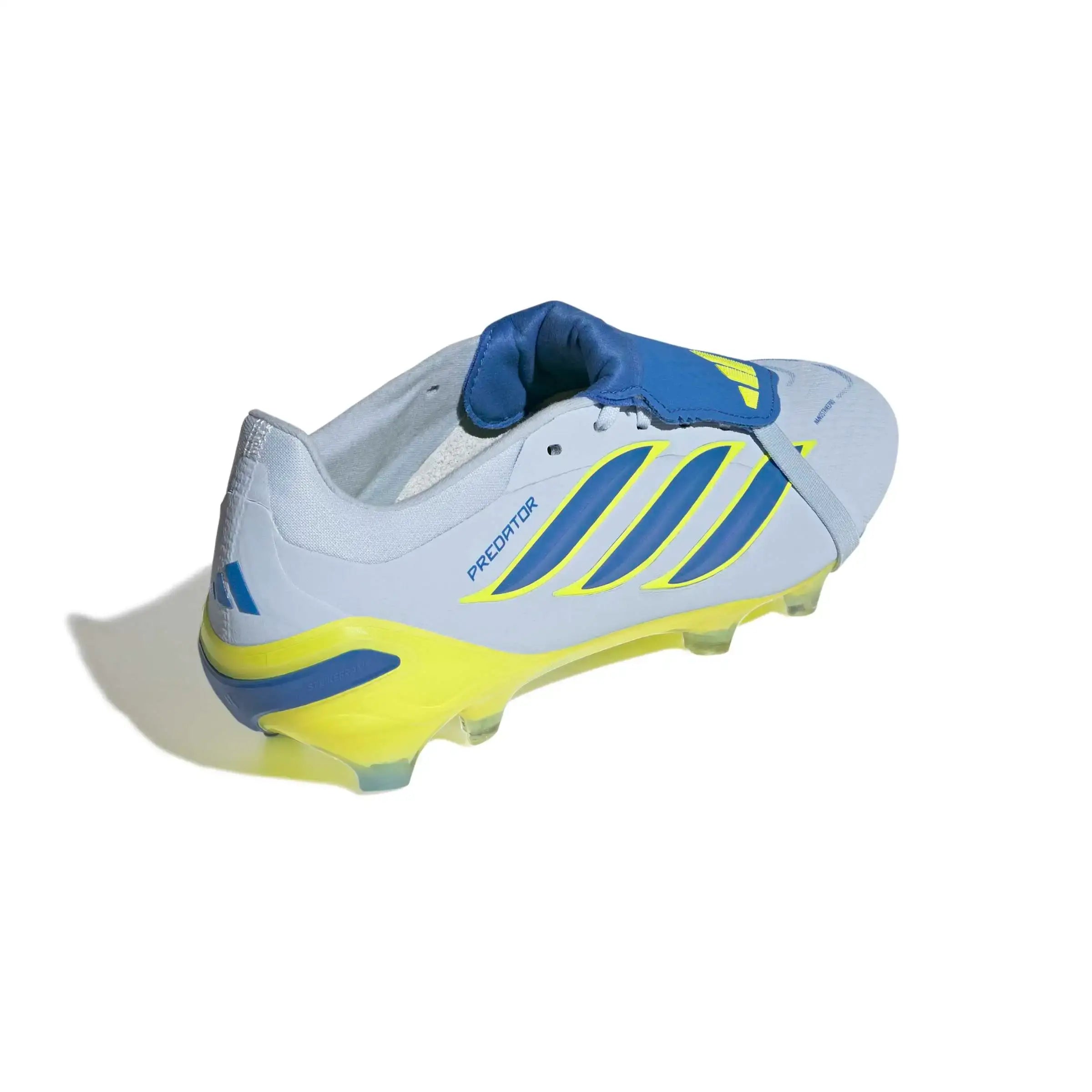 adidas Predator Pro Fold-Over Tongue Firm Ground Soccer Cleats - Ice Cold Precision Pack (SP26) (Lateral - Back)