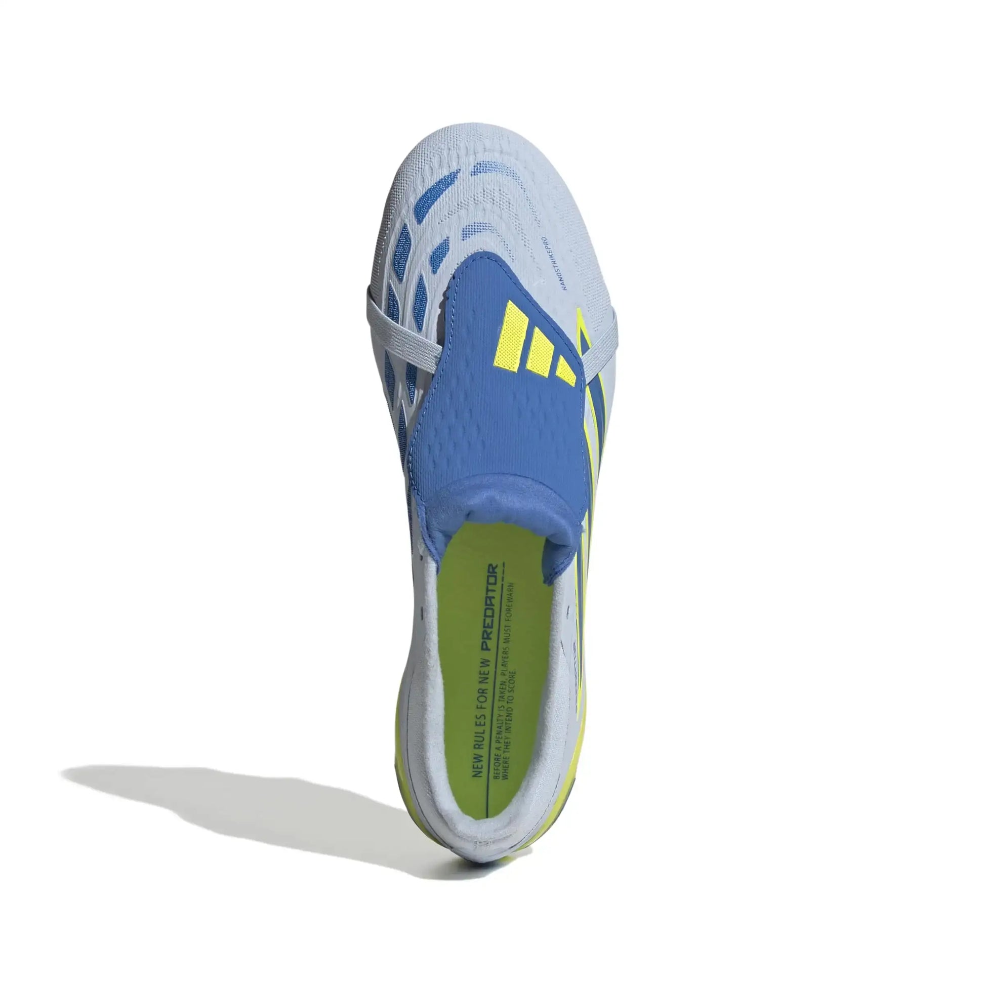 adidas Predator Pro Fold-Over Tongue Firm Ground Soccer Cleats - Ice Cold Precision Pack (SP26) (Top)