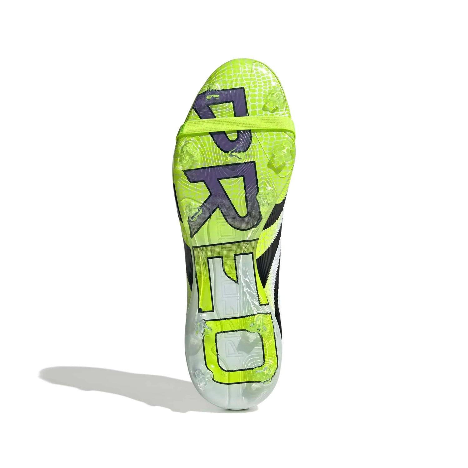 adidas Predator Pro Fold-Over Tongue Firm Ground Soccer Cleats. - Radiant Blaze Pack (FA25) (Bottom)