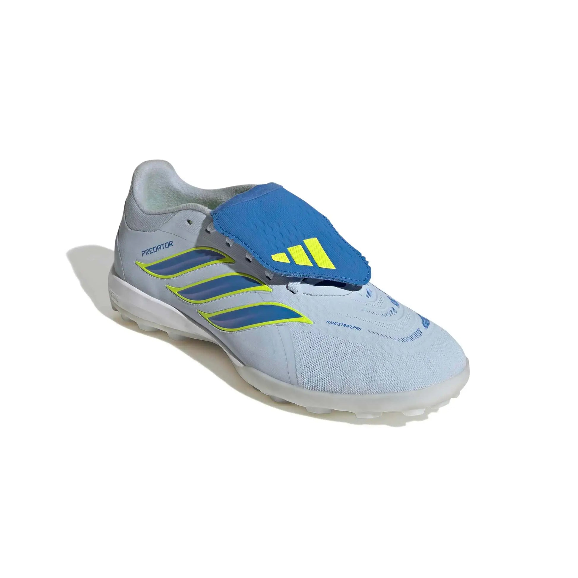 adidas Predator Pro Fold-Over Tongue Turf Soccer Shoes - Ice Cold Precision Pack (SP26) (Lateral - Front)