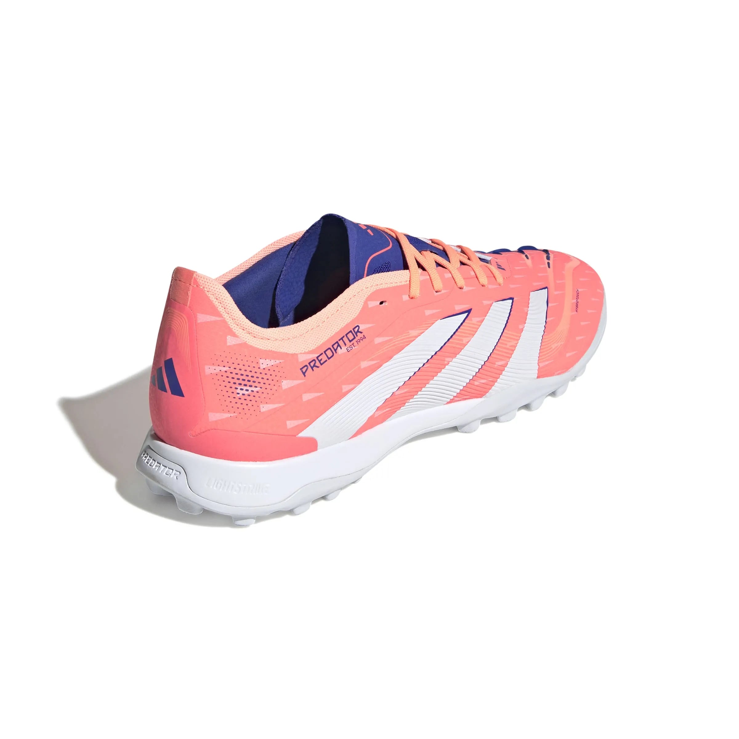 adidas Predator Pro Turf Soccer Shoes - Coral Blaze Pack (FA25) (Lateral - Back)