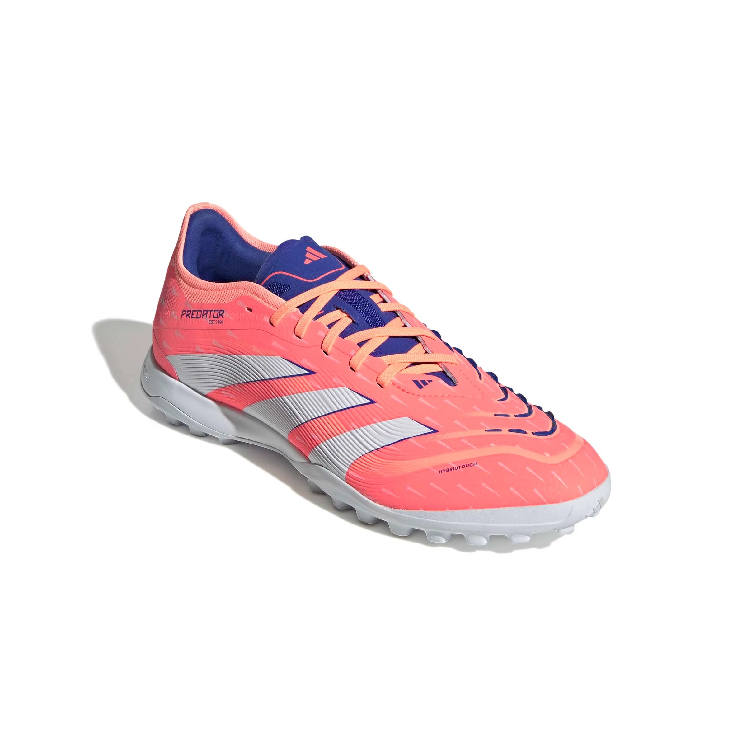 adidas Predator Pro Turf Soccer Shoes - Coral Blaze Pack (FA25) (Lateral - Front)