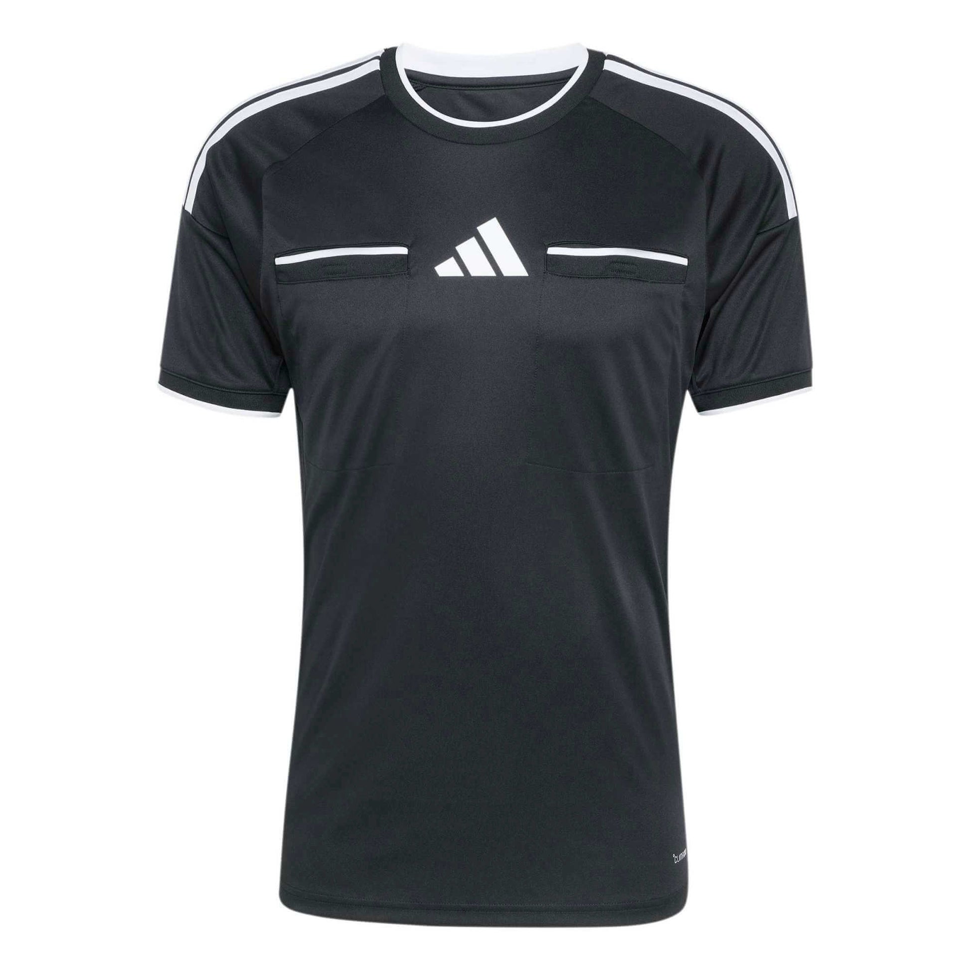 adidas Referee 26 Men's Soccer Jersey Black (Front)