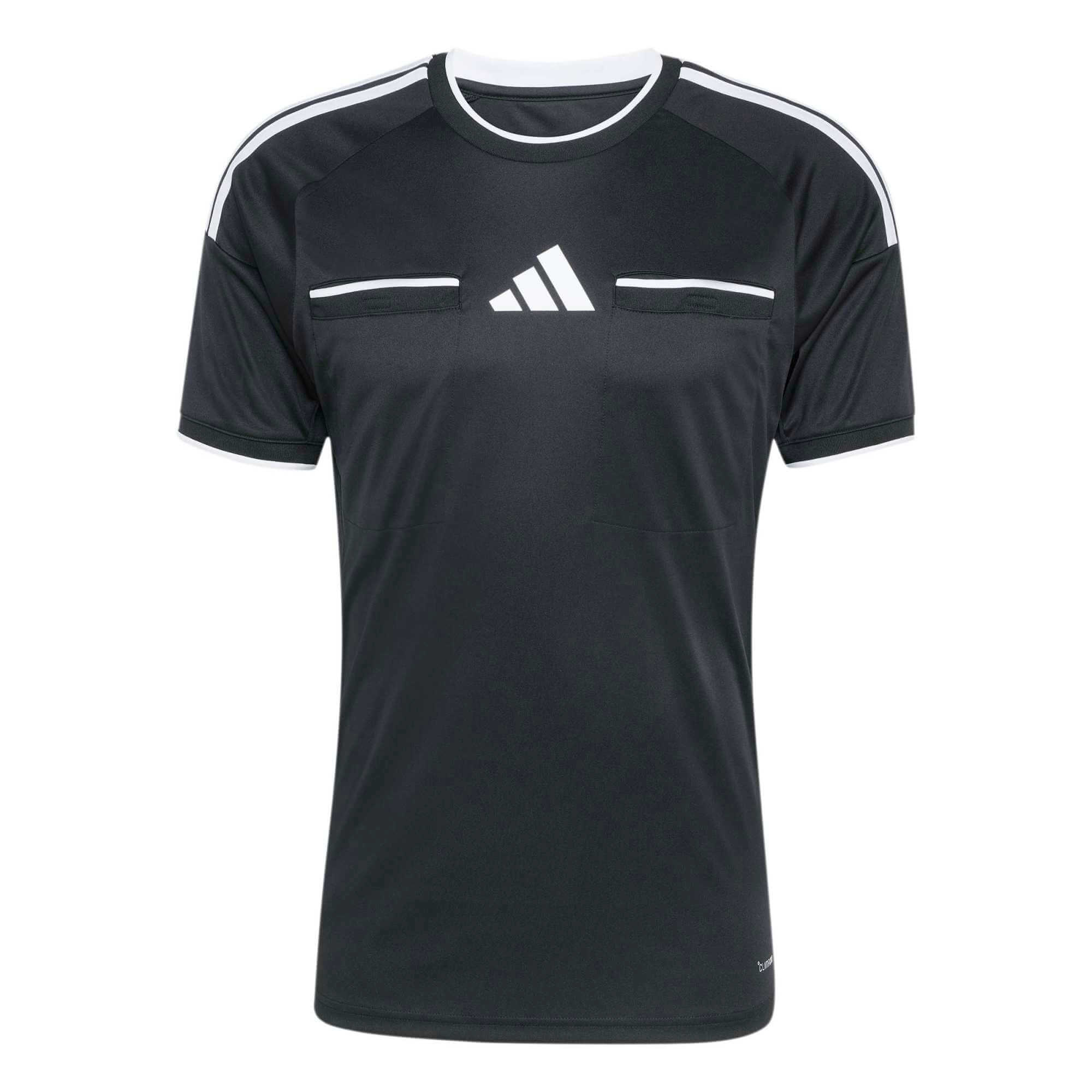 adidas Referee 26 Men's Soccer Jersey Black (Front)