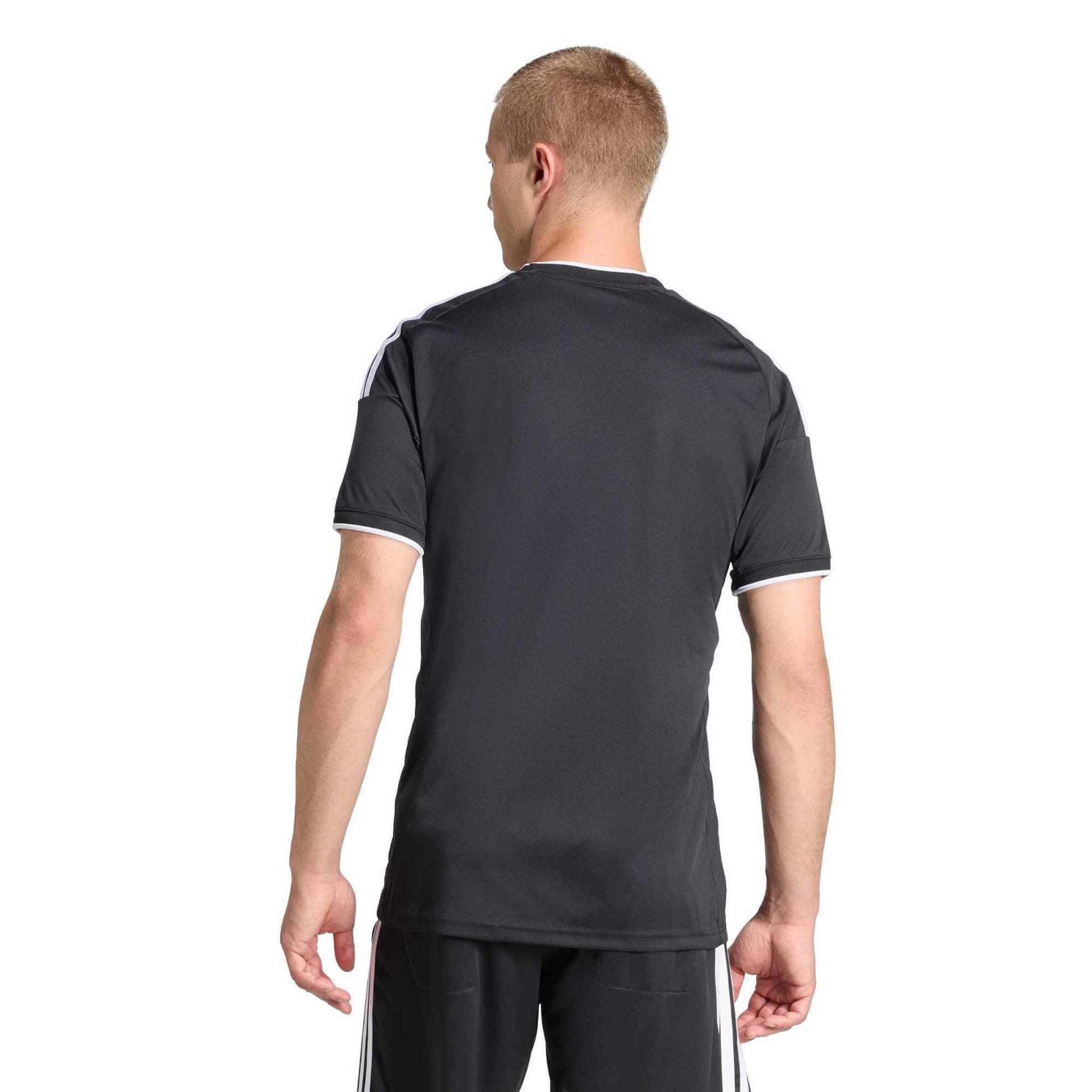 adidas Referee 26 Men's Soccer Jersey Black (Model - Back)
