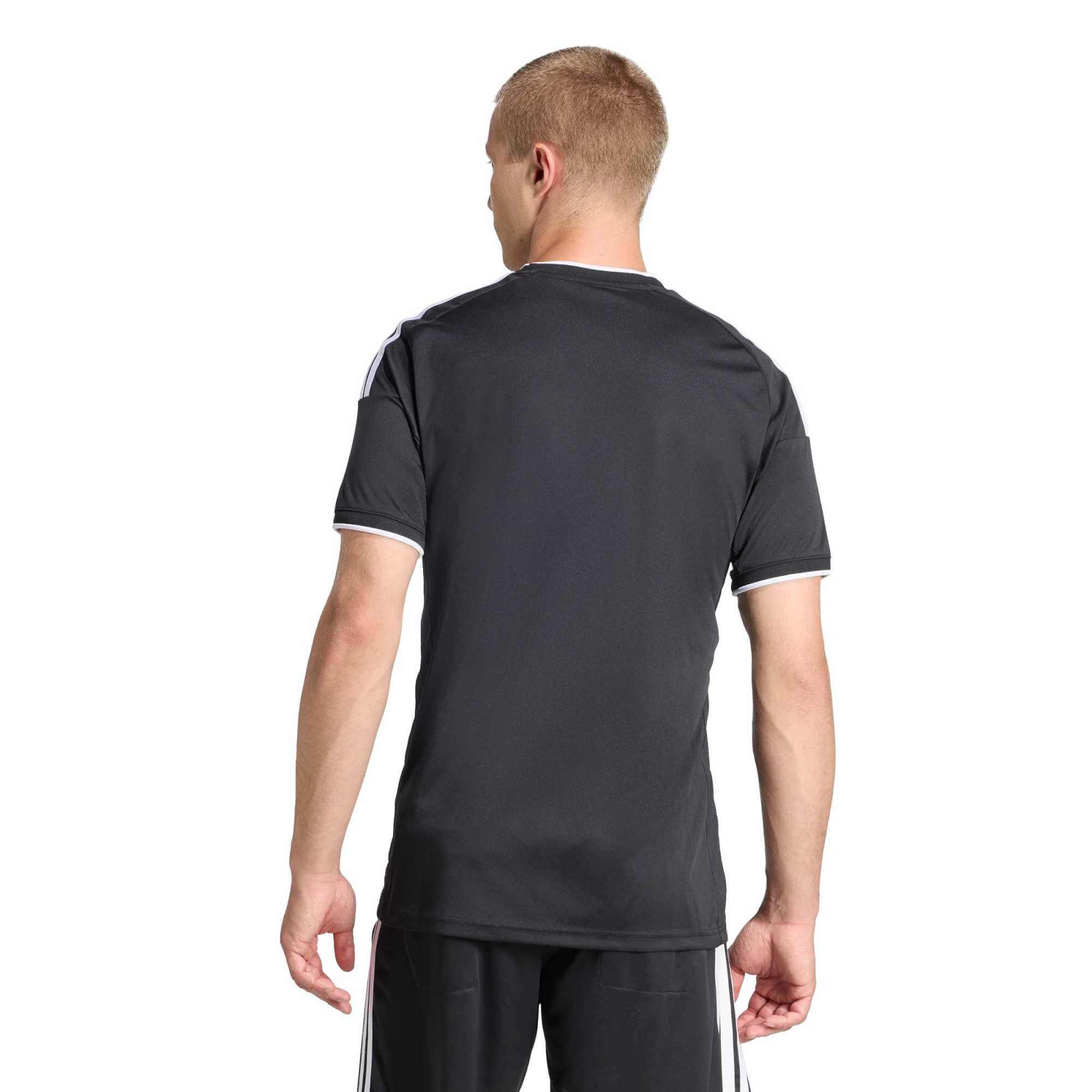 adidas Referee 26 Men's Soccer Jersey Black (Model - Back)