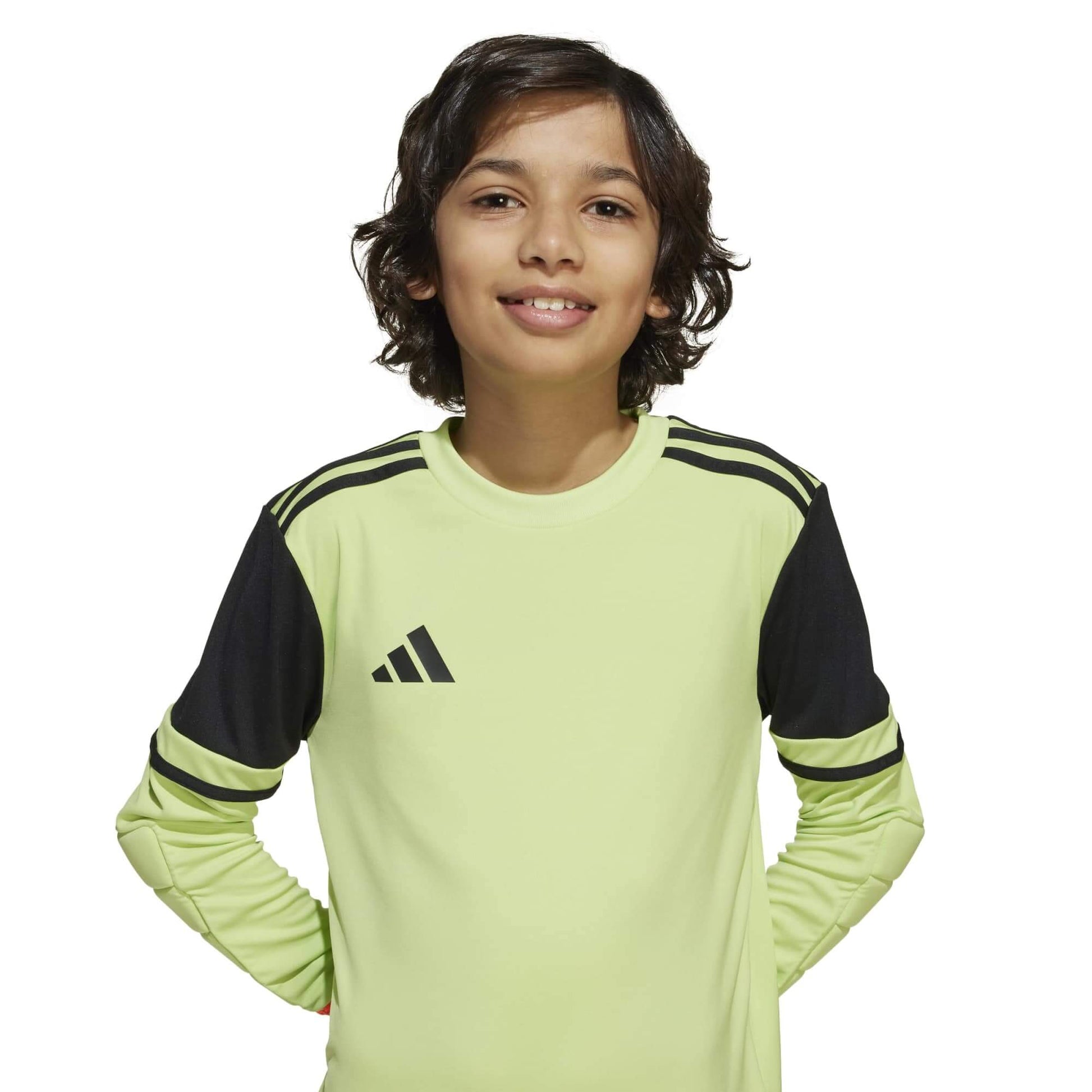 adidas Squadra 25 Youth Goalkeeper Long-Sleeve Soccer Jersey (Detail 1)