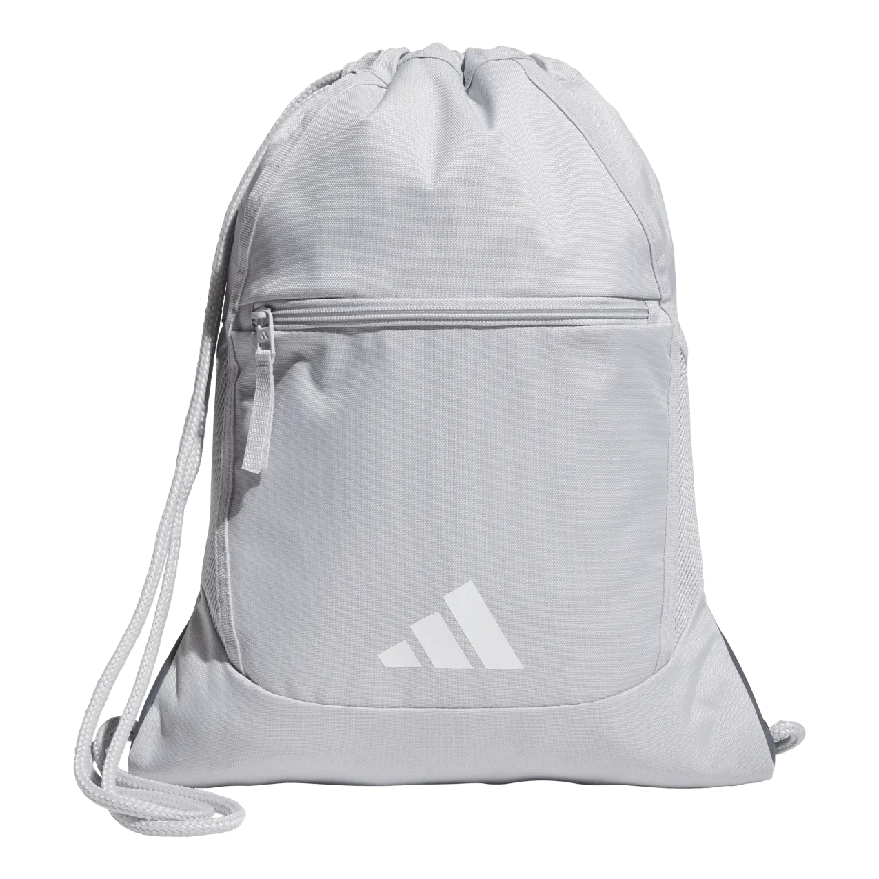 adidas Stadium Sackpack Team Light Grey-White (Front)