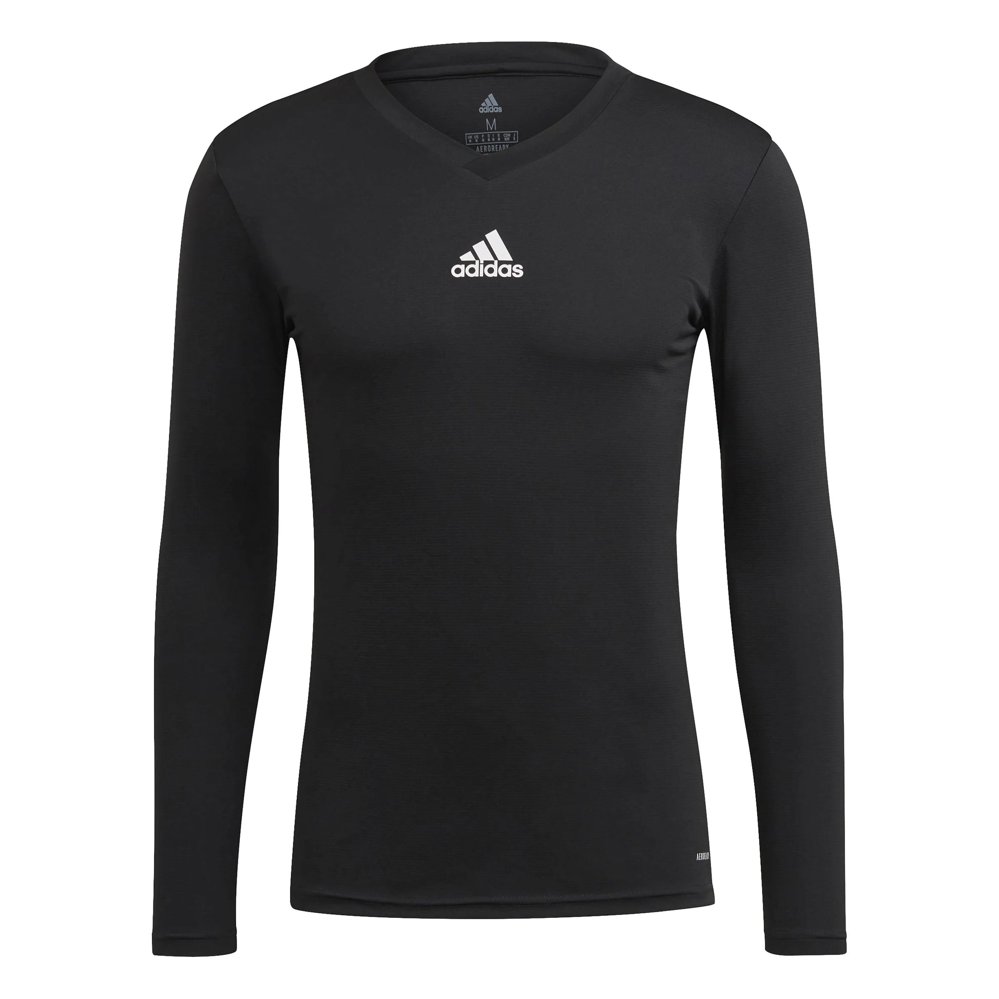 adidas Team Base Tee Black (Front)