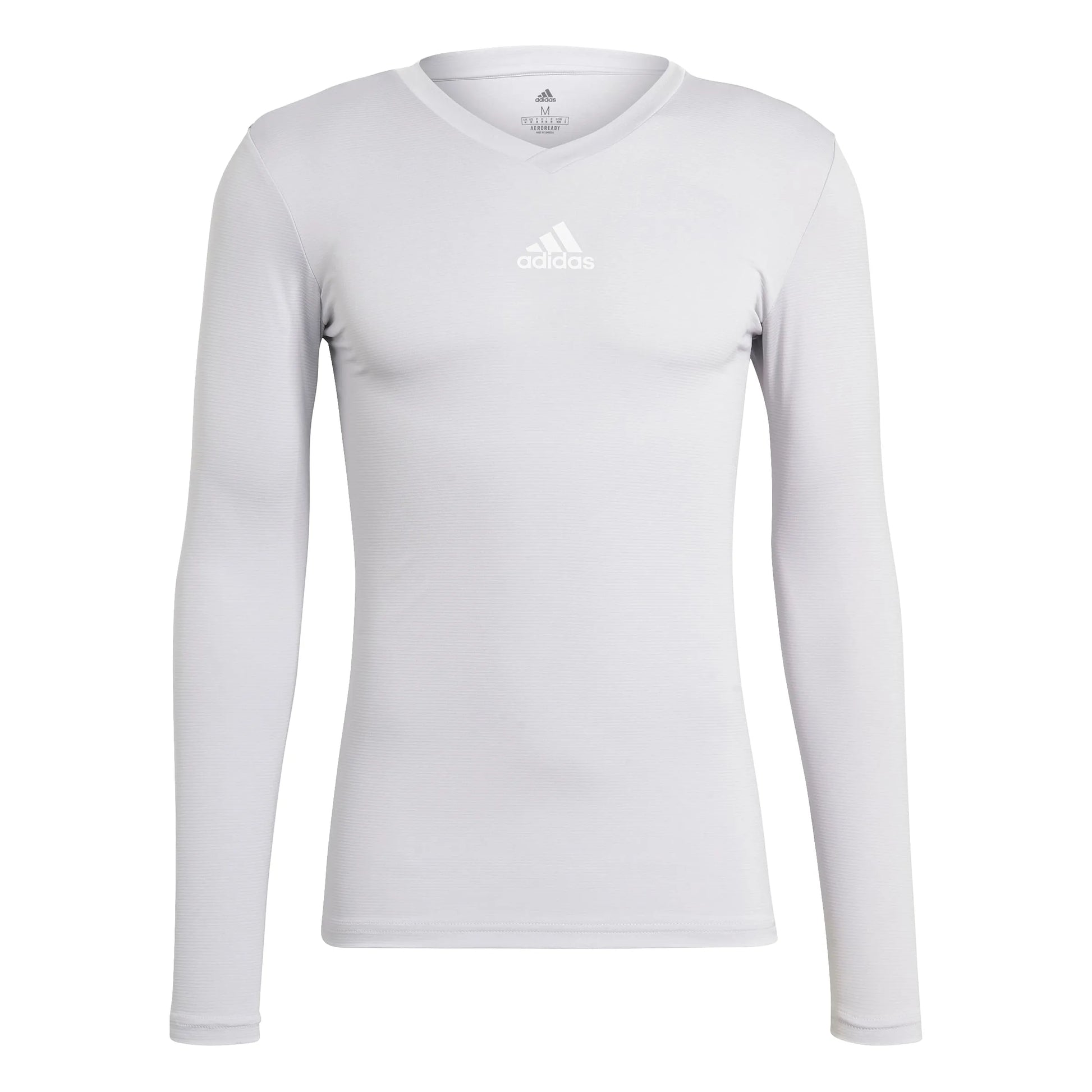 adidas Team Base Tee Team Light Grey (Front)