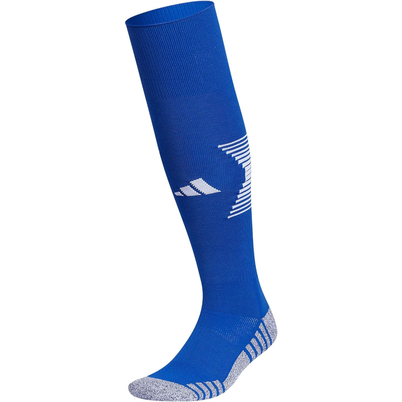 adidas Team Speed 4 OTC Socks Royal Blue-White (Front)