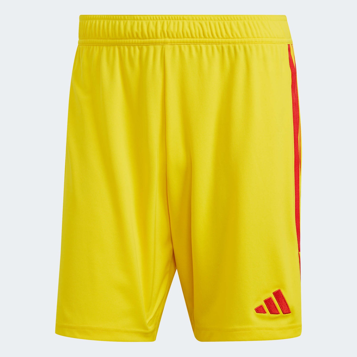 adidas Tiro 23 Men's Goalkeeper Shorts Yellow-Red (Front)