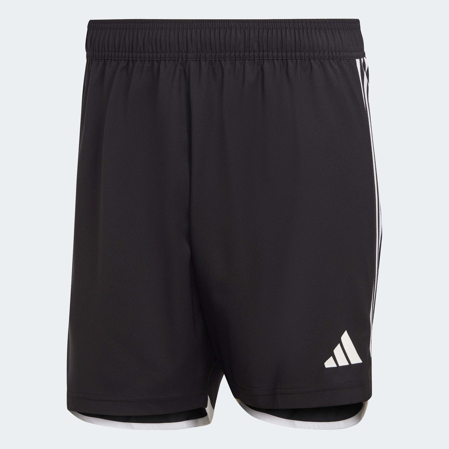 adidas Tiro 23 Mens Competition Match Shorts Black - White (Front)