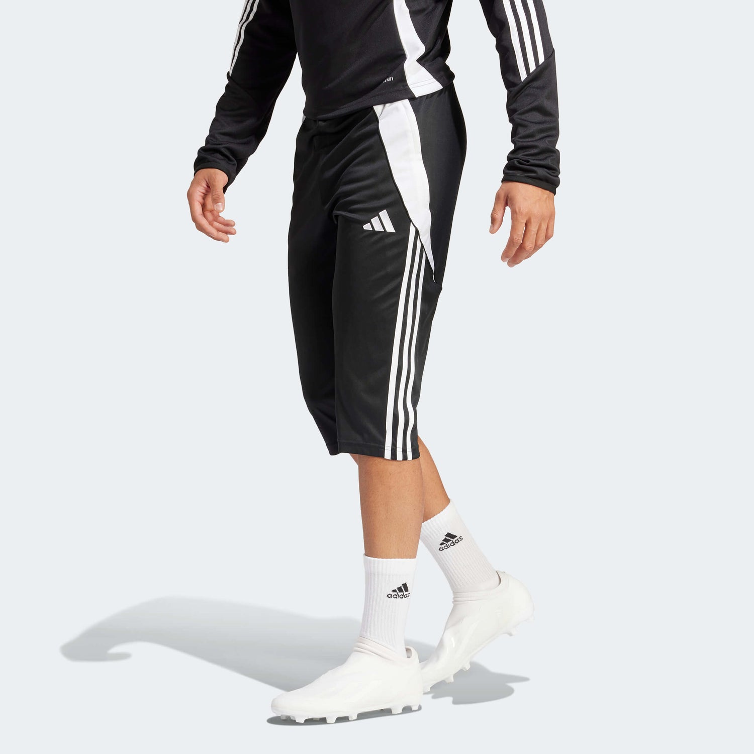 adidas Tiro 24 Men's Three-Quarter Pants (Model - Front)