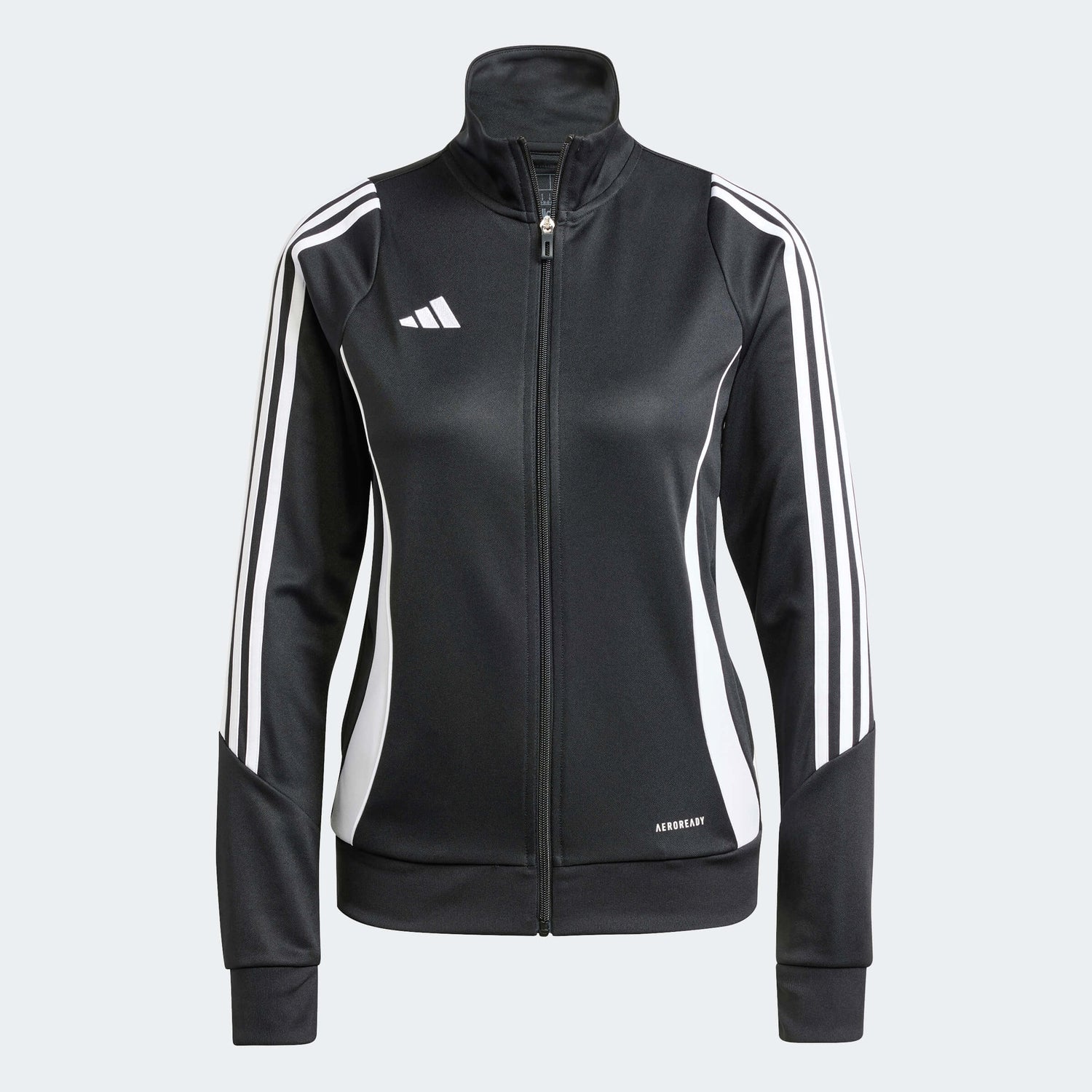 adidas Tiro 24 Women's Training Jacket Black-White (Front)