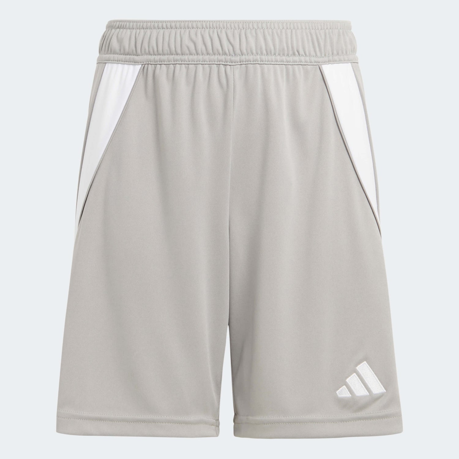 adidas Tiro 24 Youth Shorts Grey-White (Front)