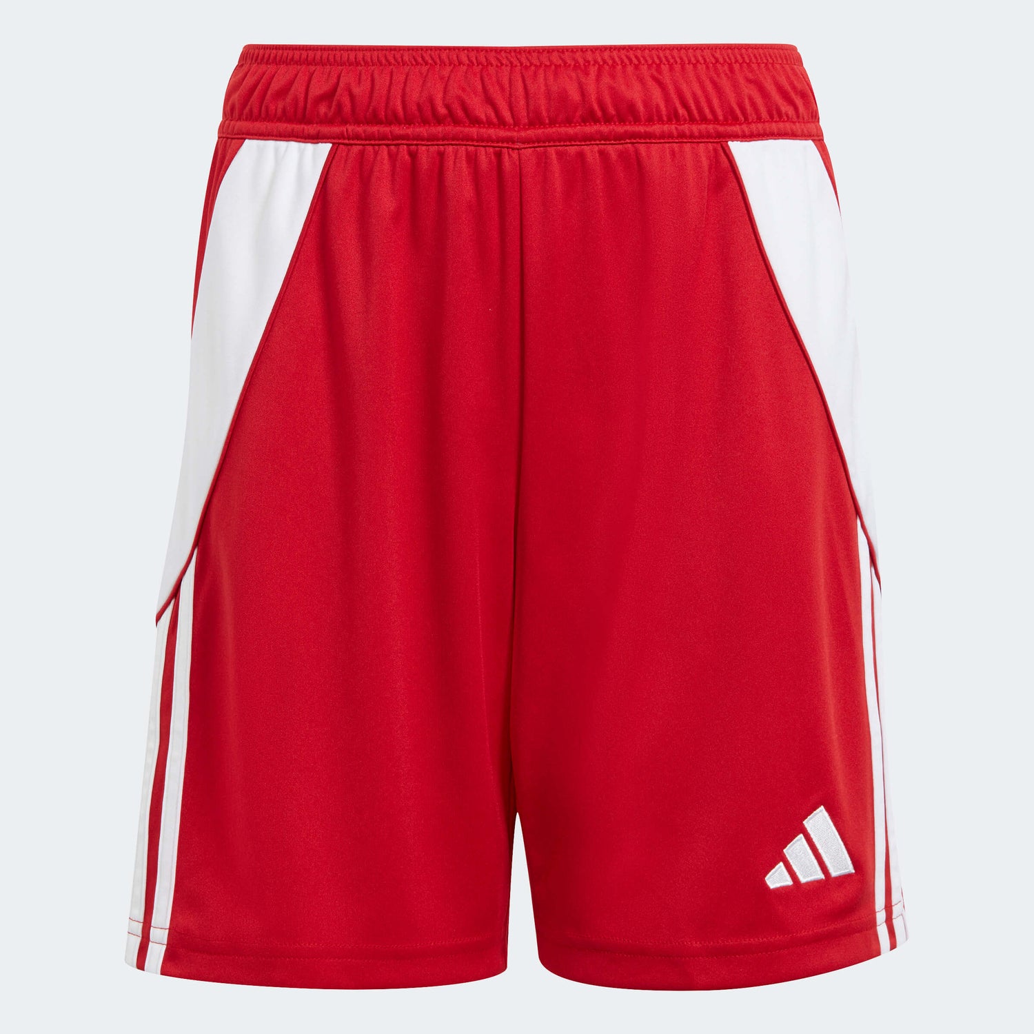 adidas Tiro 24 Youth Shorts Power Red-White (Front)