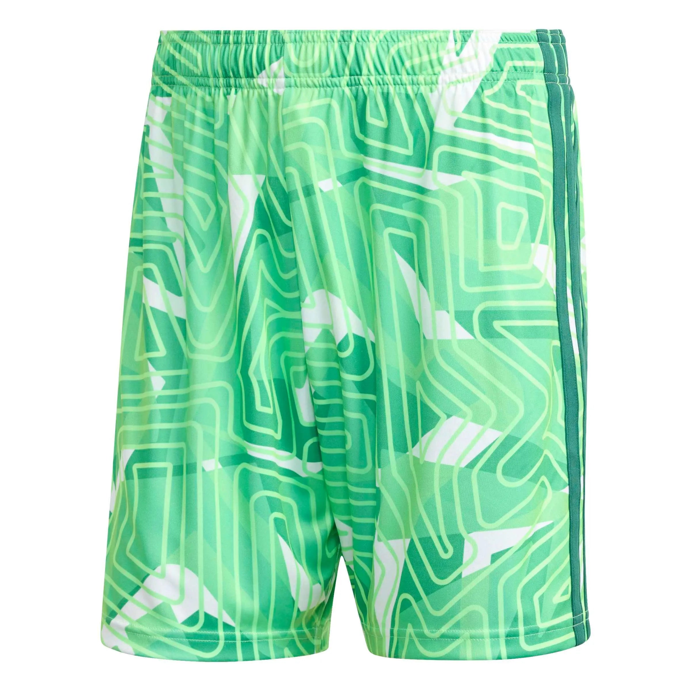 adidas Tiro 26 Men's Competition Goalkeeper Shorts Lime Burst (Front)