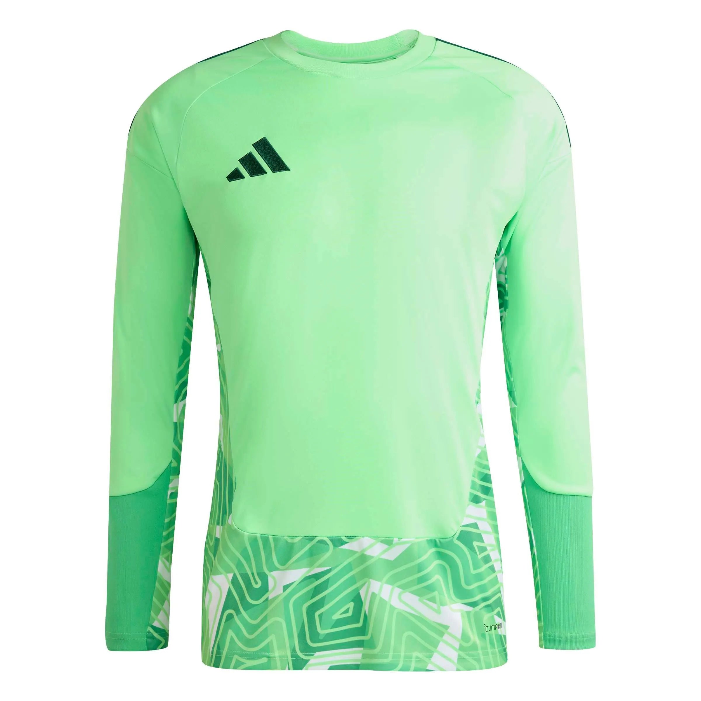 adidas Tiro 26 Men's Competition Long-Sleeve Goalkeeper Soccer Jersey Lime Burst (Front)