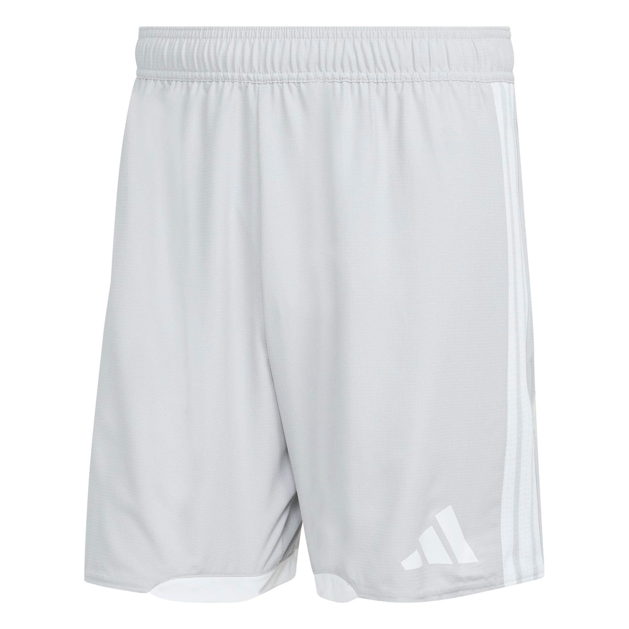 adidas Tiro 26 Men's Competition Match Shorts Light Grey/White (Front)
