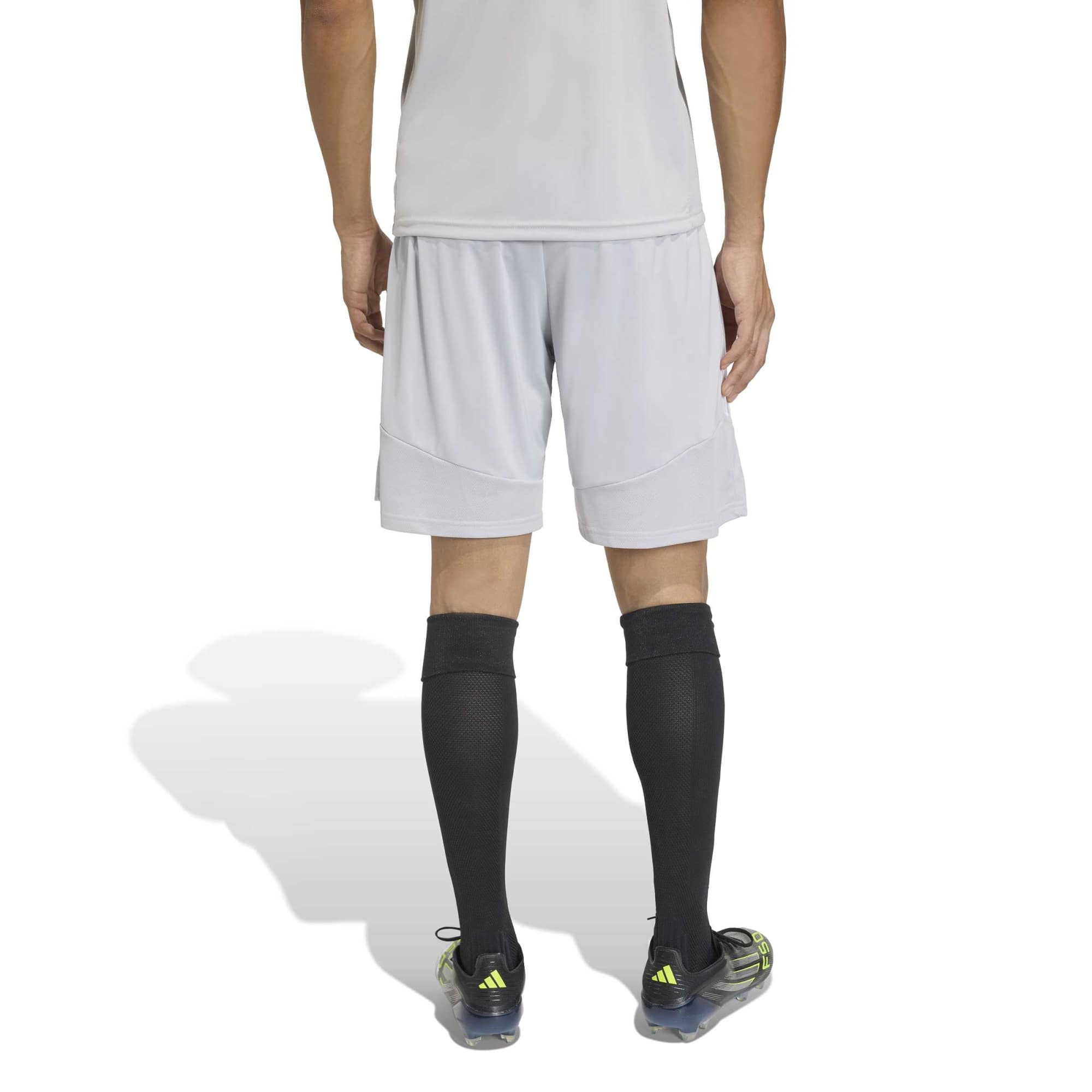 adidas Tiro 26 Men's League Training Shorts Light Grey/White (Model - Back)