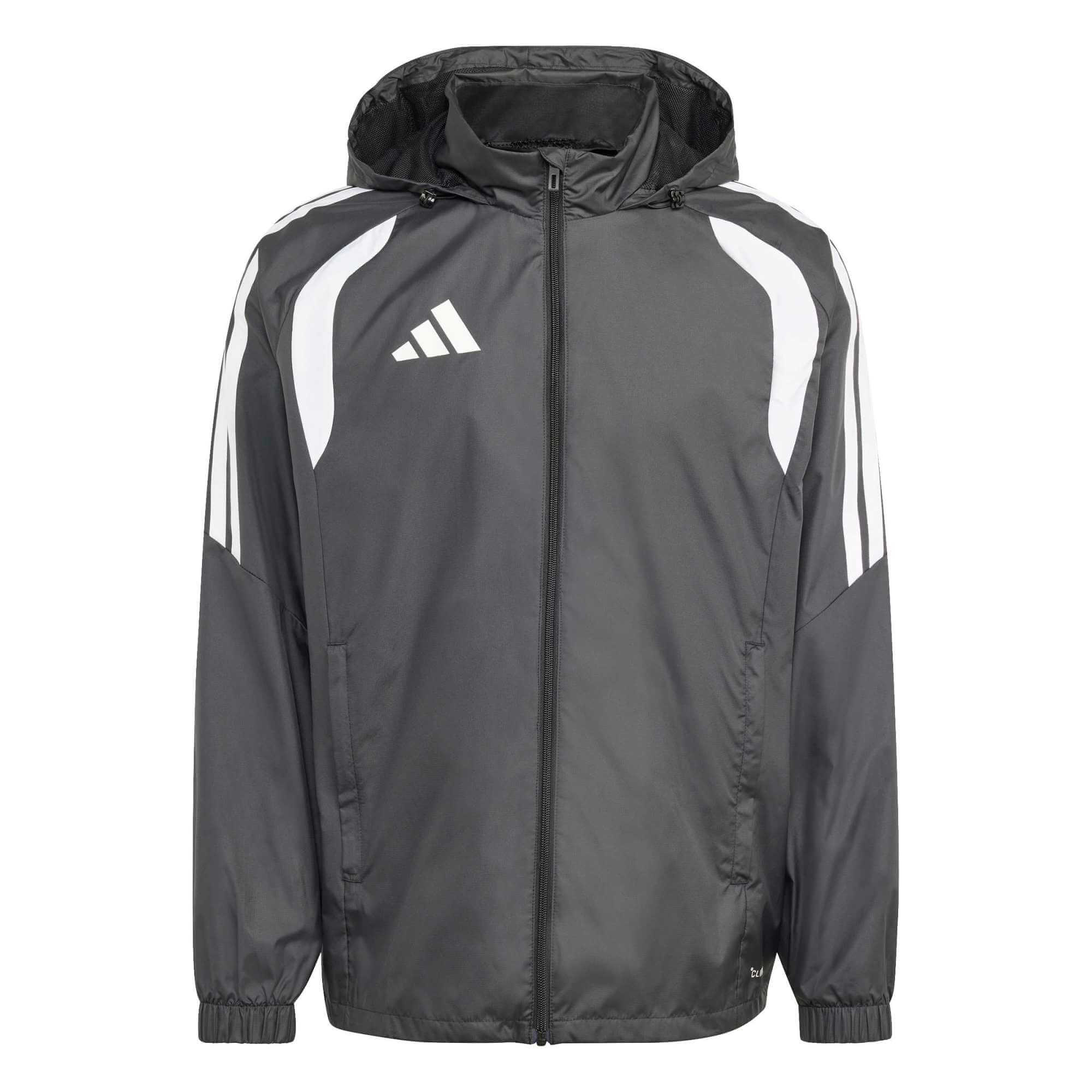adidas Tiro 26 Men's League Windbreaker Black/White (Front)