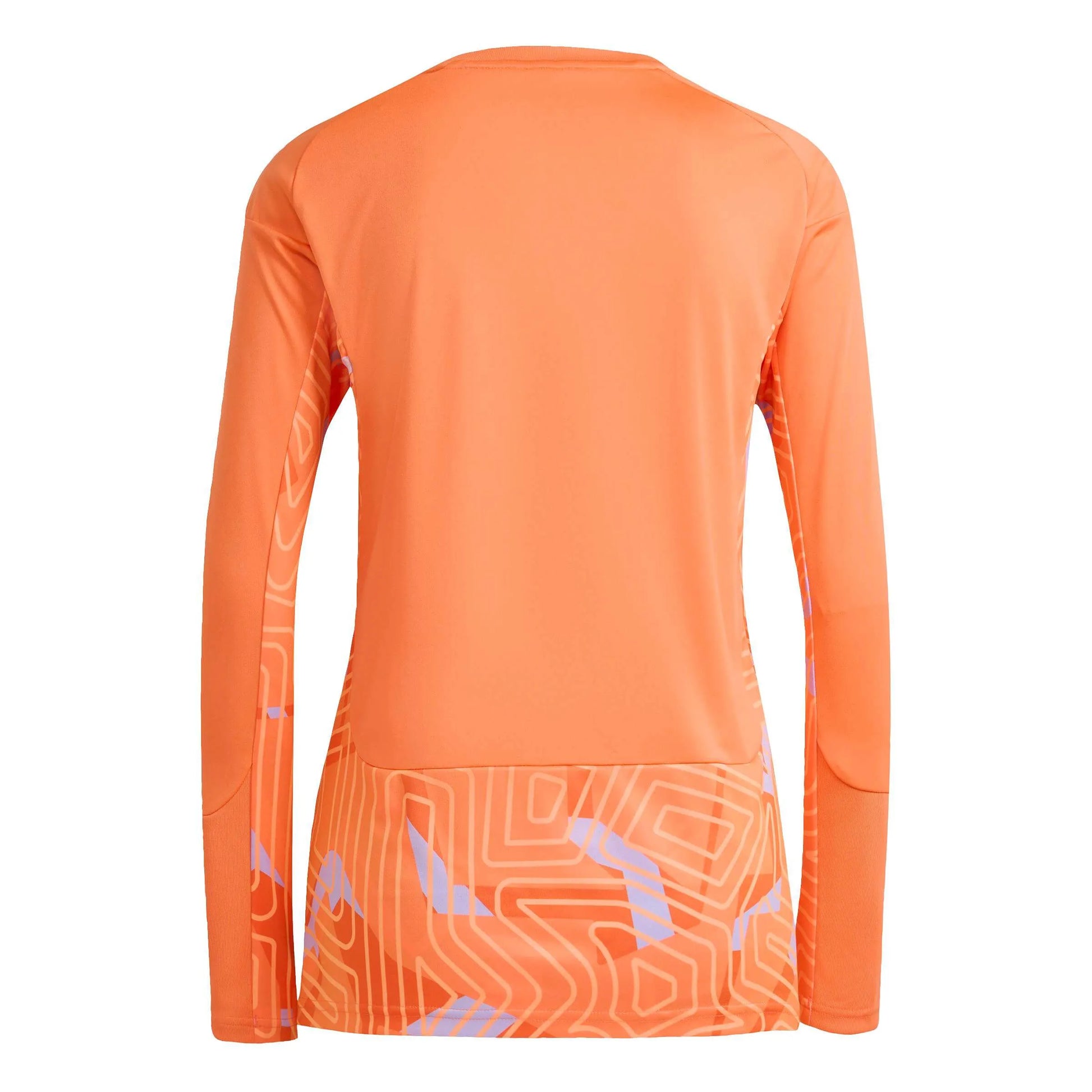 adidas Tiro 26 Women's Competition Long-Sleeve Goalkeeper Soccer Jersey Semi Solar Oragne (Back)