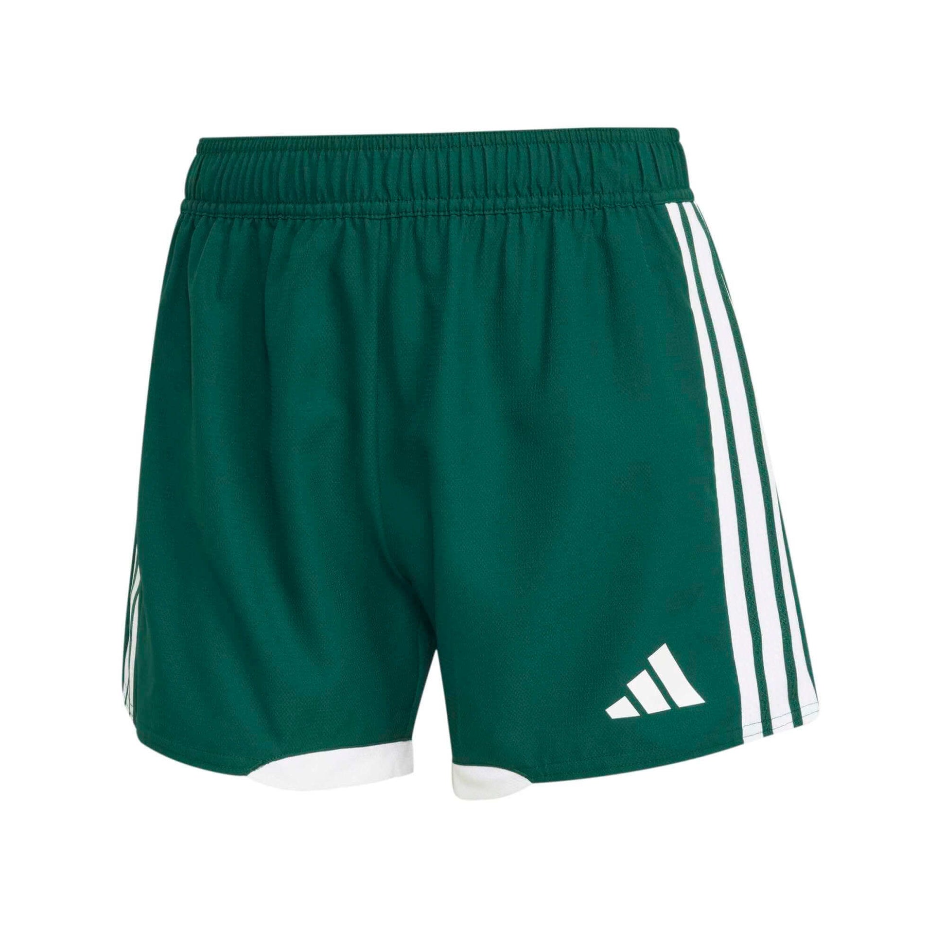 adidas Tiro 26 Women's Competition Match Shorts Dark Green/White (Front)