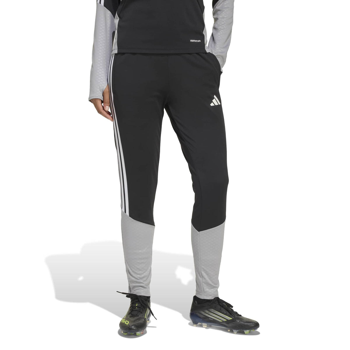 adidas Tiro 26 Women's Competition Training Pants Black-White (Model - Front)