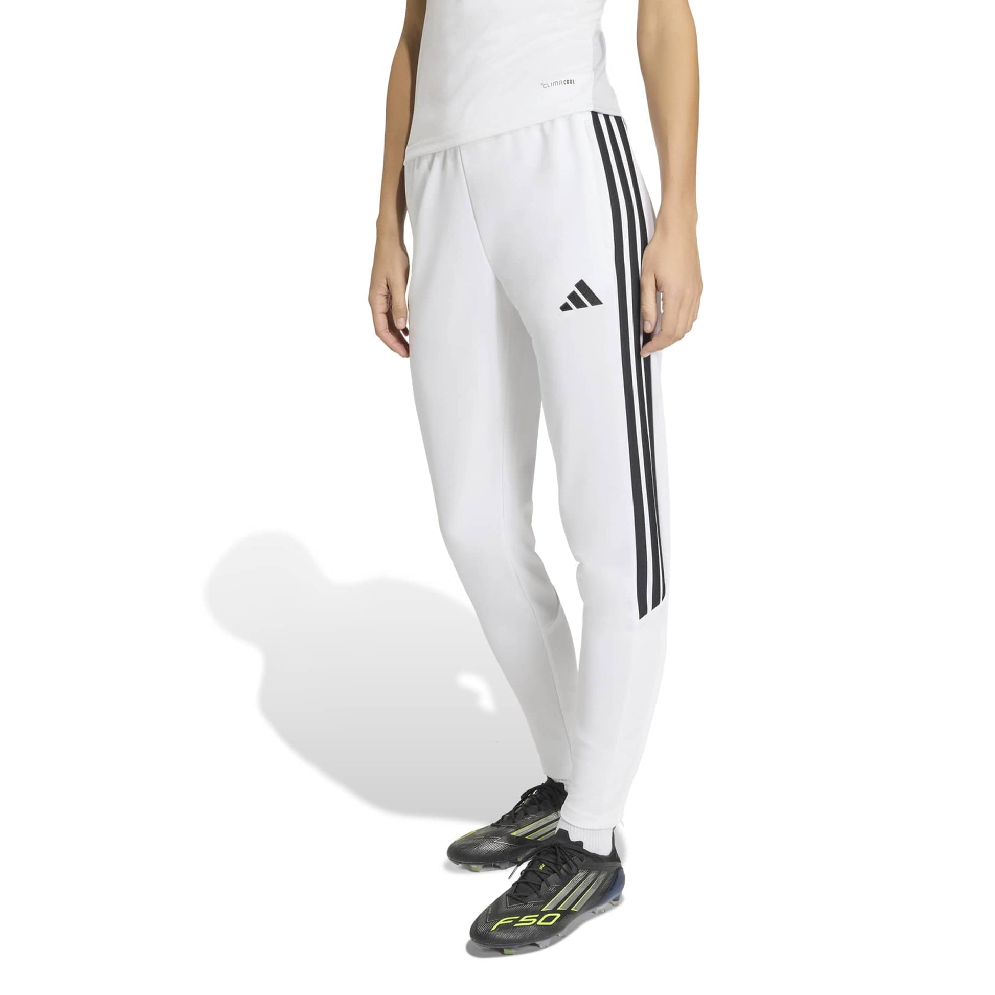 adidas Tiro 26 Women's League Pants White/Black (Model - Front)