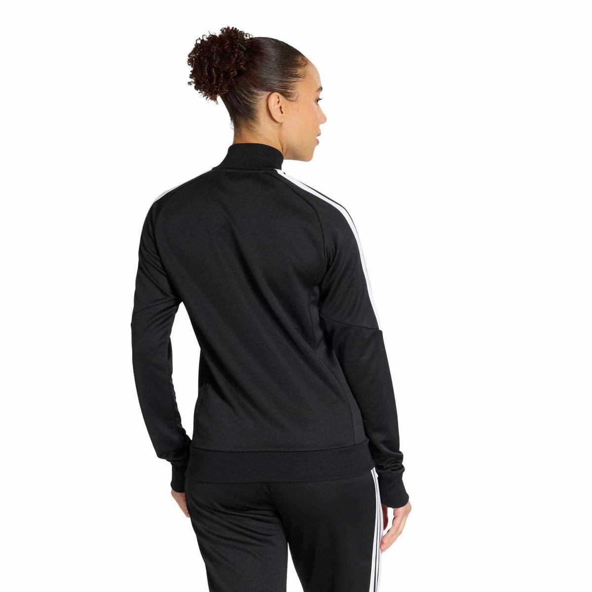 adidas Tiro 26 Women's League Training Jacket Black/White (Model - Back)