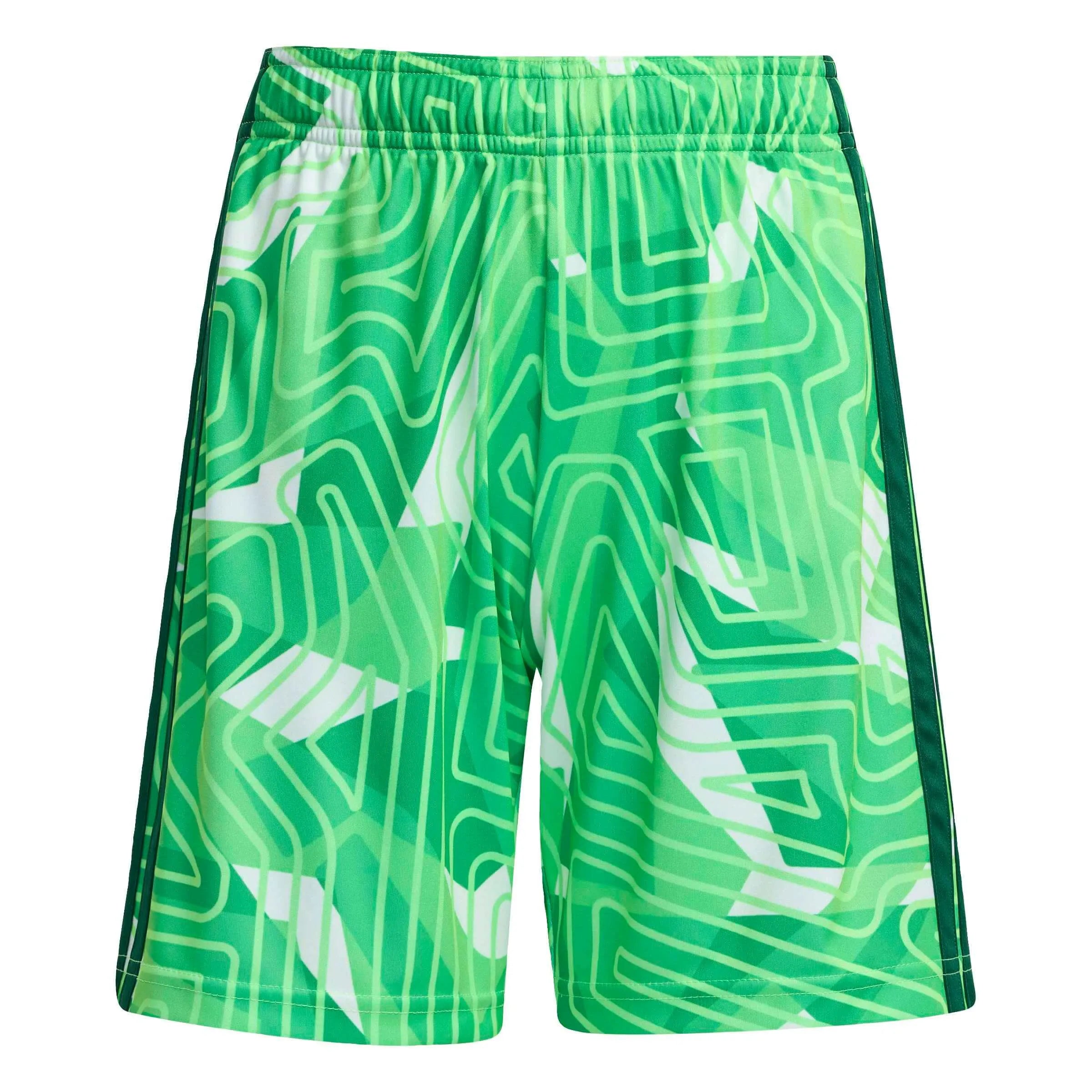 adidas Tiro 26 Youth Competition Goalkeeper Shorts Lime Burst (Front)