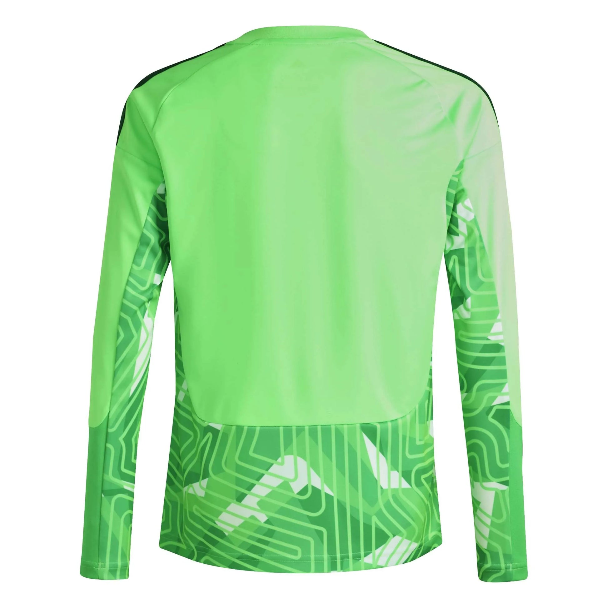 adidas Tiro 26 Youth Competition Long-Sleeve Goalkeeper Soccer Jersey Lime Burst (Back)