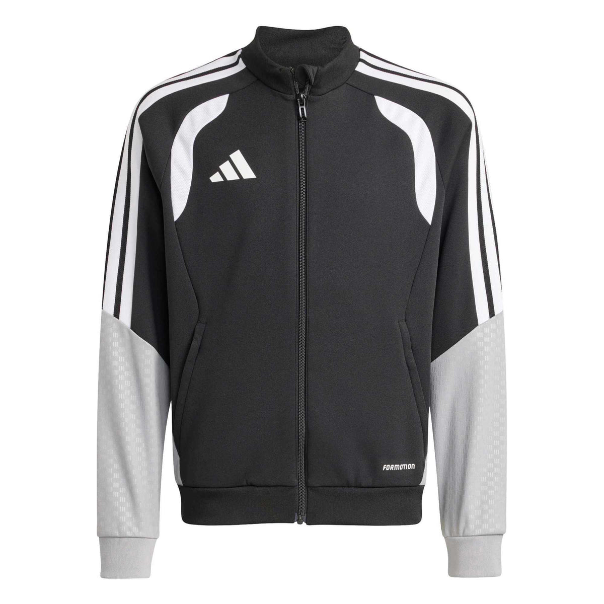 adidas Tiro 26 Youth Competition Training Jacket Black/White (Front)