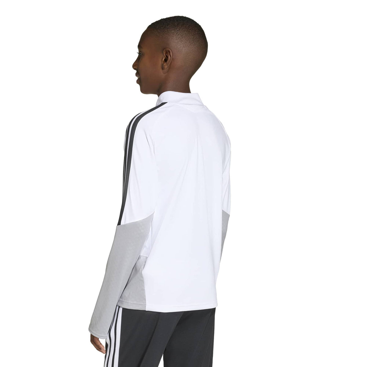 adidas Tiro 26 Youth Competition Training Top White/Black (Model - Back)