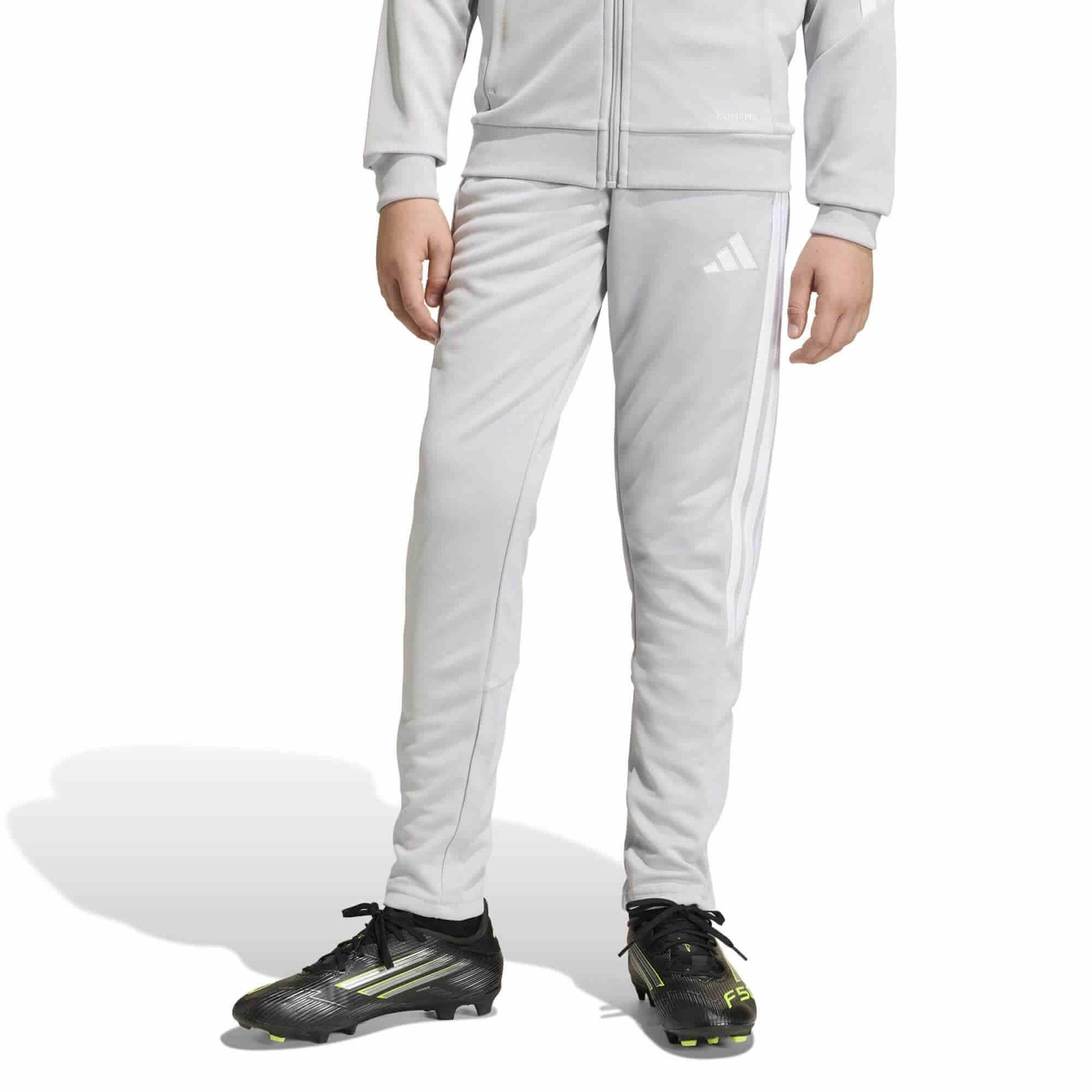 adidas Tiro 26 Youth League Pants Light Grey/White (Model - Front)