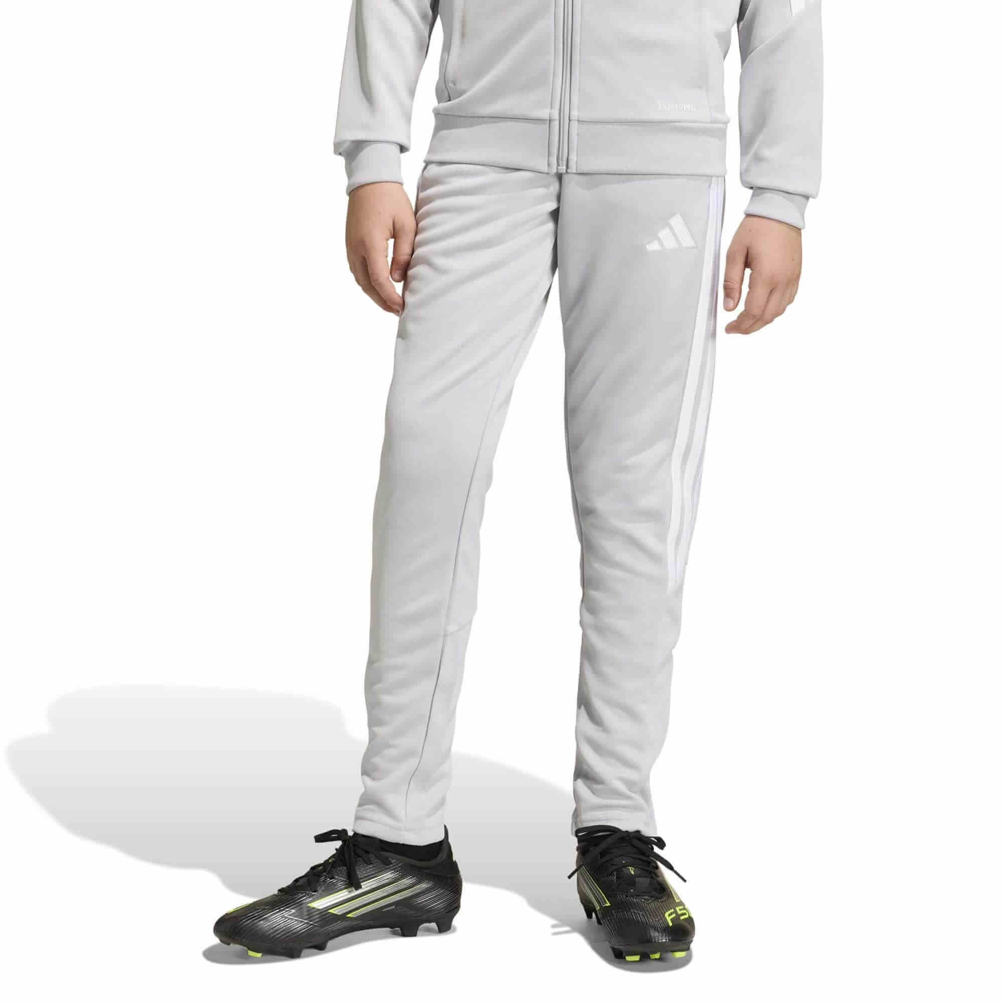 adidas Tiro 26 Youth League Pants Light Grey/White (Model - Front)