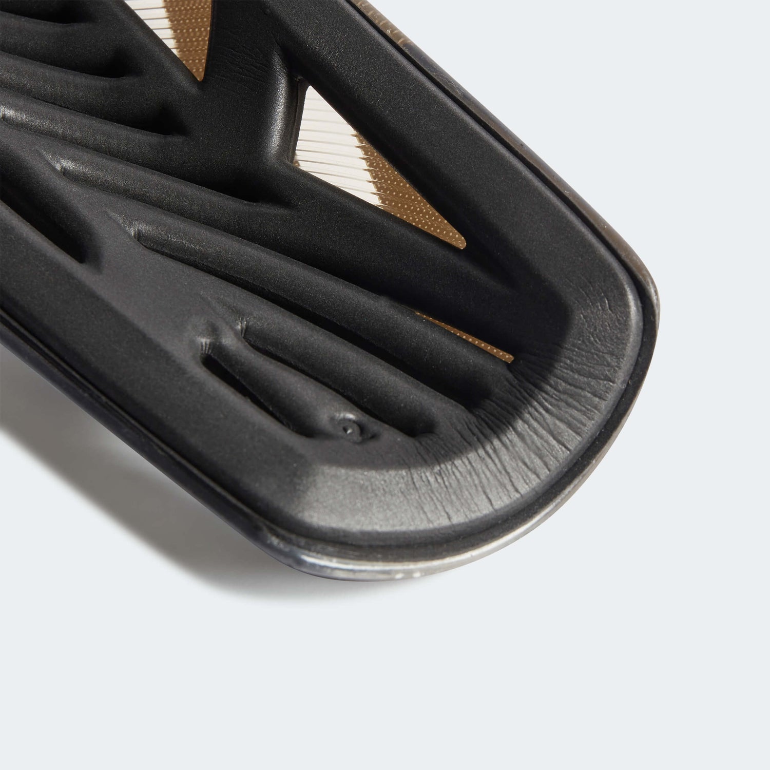 adidas Tiro League Shin Guards Black - Gold Metallic - White (Detail 2)