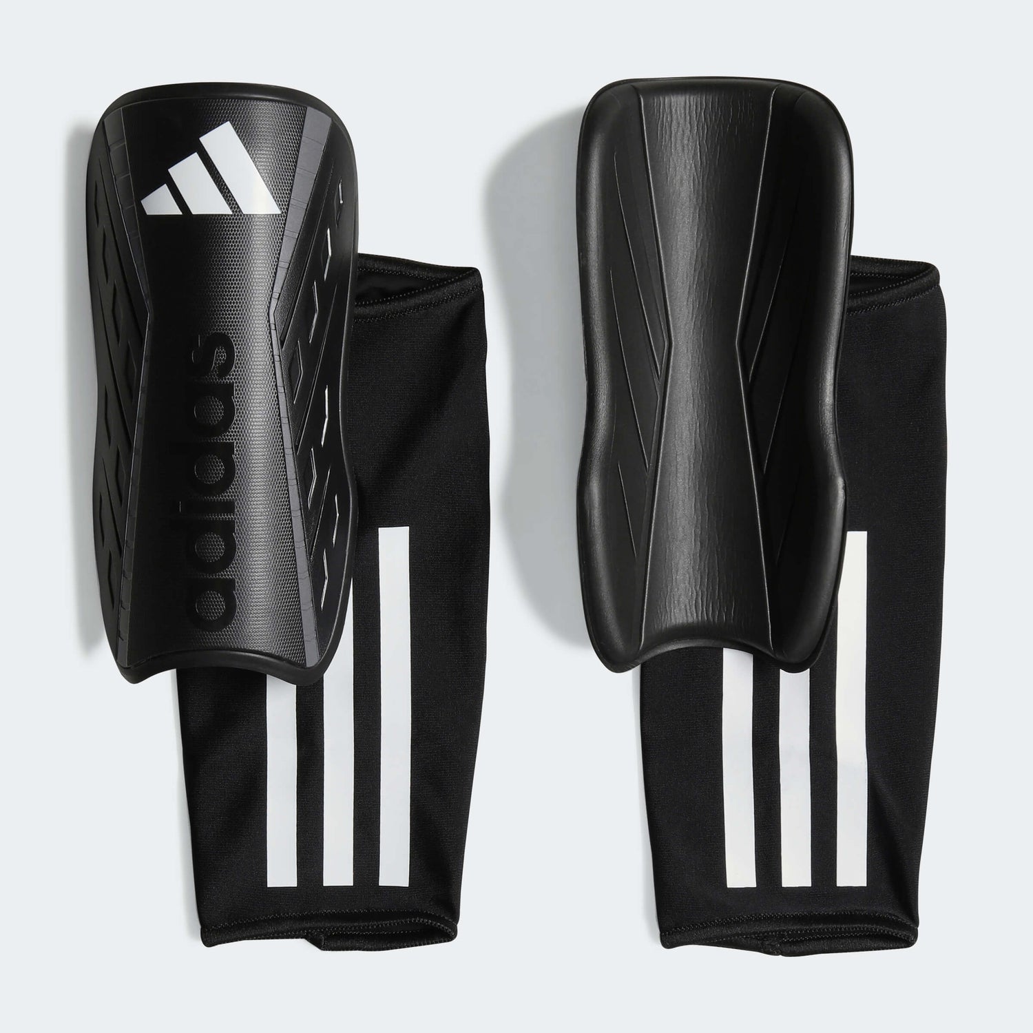 adidas Tiro League Shin Guards Black - White - Iron Metallic (Set)