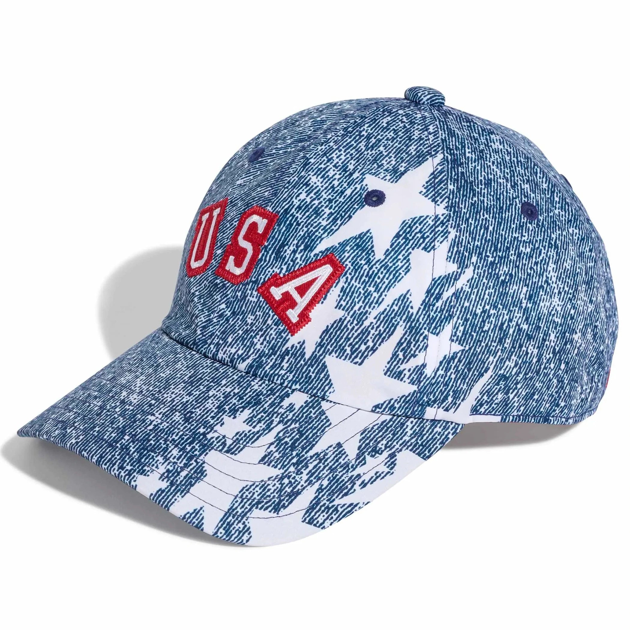 adidas USA Denim Graphic Cap (Lateral - Front)