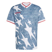 adidas USA Men's Denim Graphic Jersey (Front)