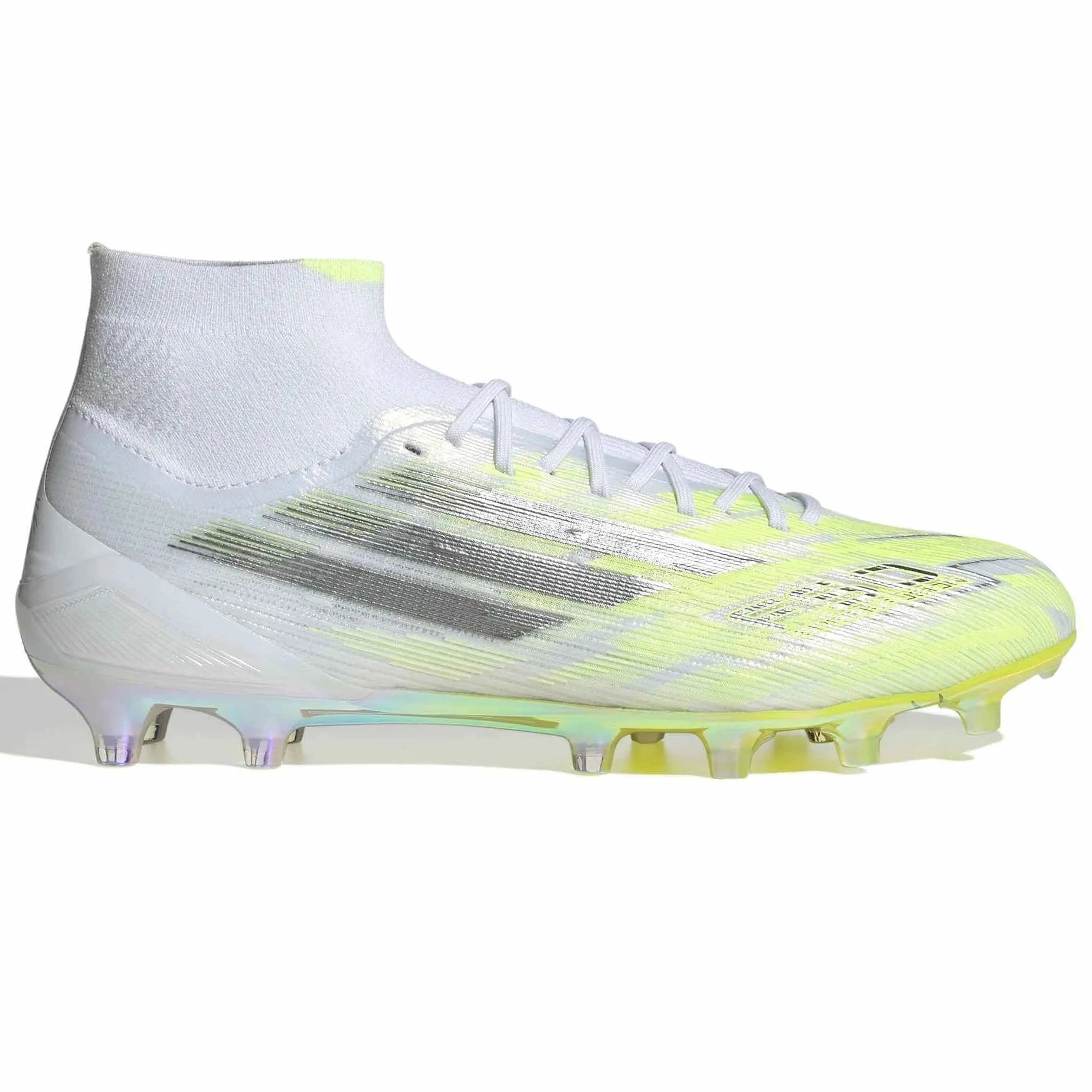 adidas Women's F50 Sparkfusion Elite Firm-Artificial Ground Soccer Cleats - Born For Goals Pack (SP26) (Side 1)