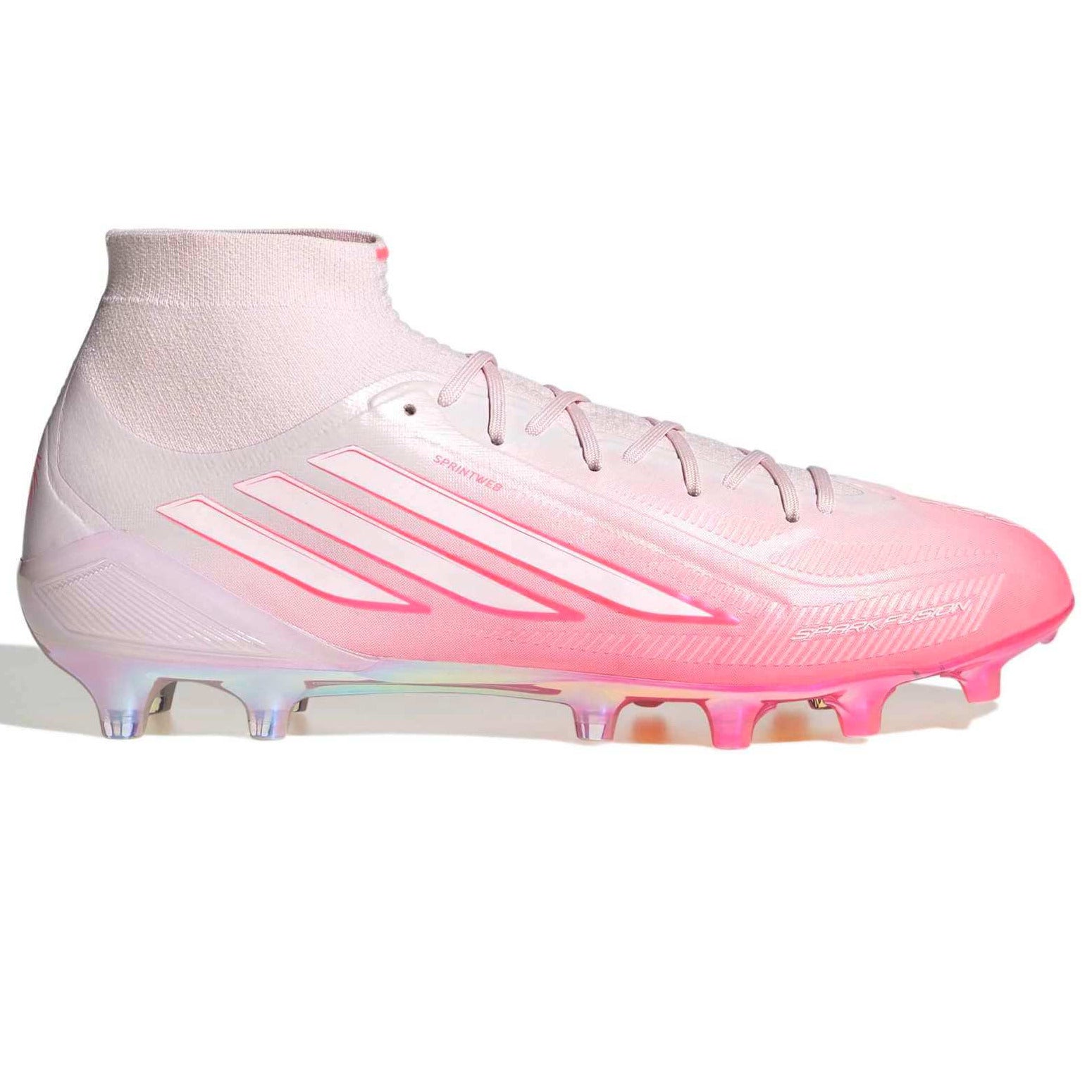 adidas Women's F50 Sparkfusion Elite Firm-Artificial Ground Soccer Cleats - Chaos Vs Control Pack (FA26) (Side 1)
