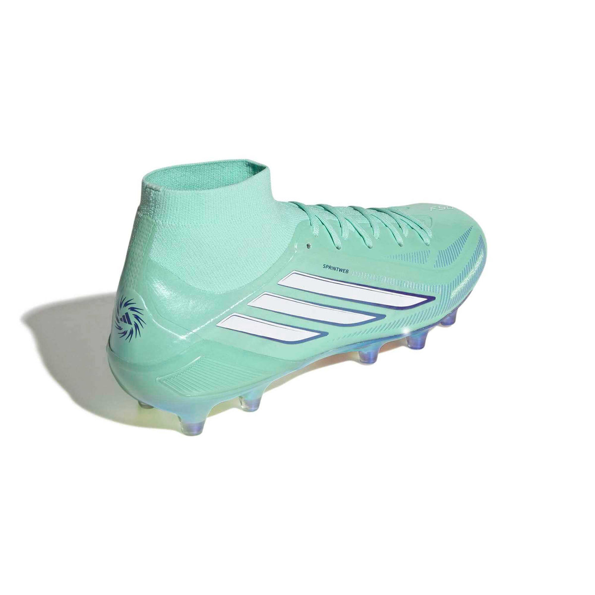adidas Women's F50 Sparkfusion Elite Firm/Artificial Ground Soccer Cleats - Final Rush Pack (FA26) (Lateral - Back)