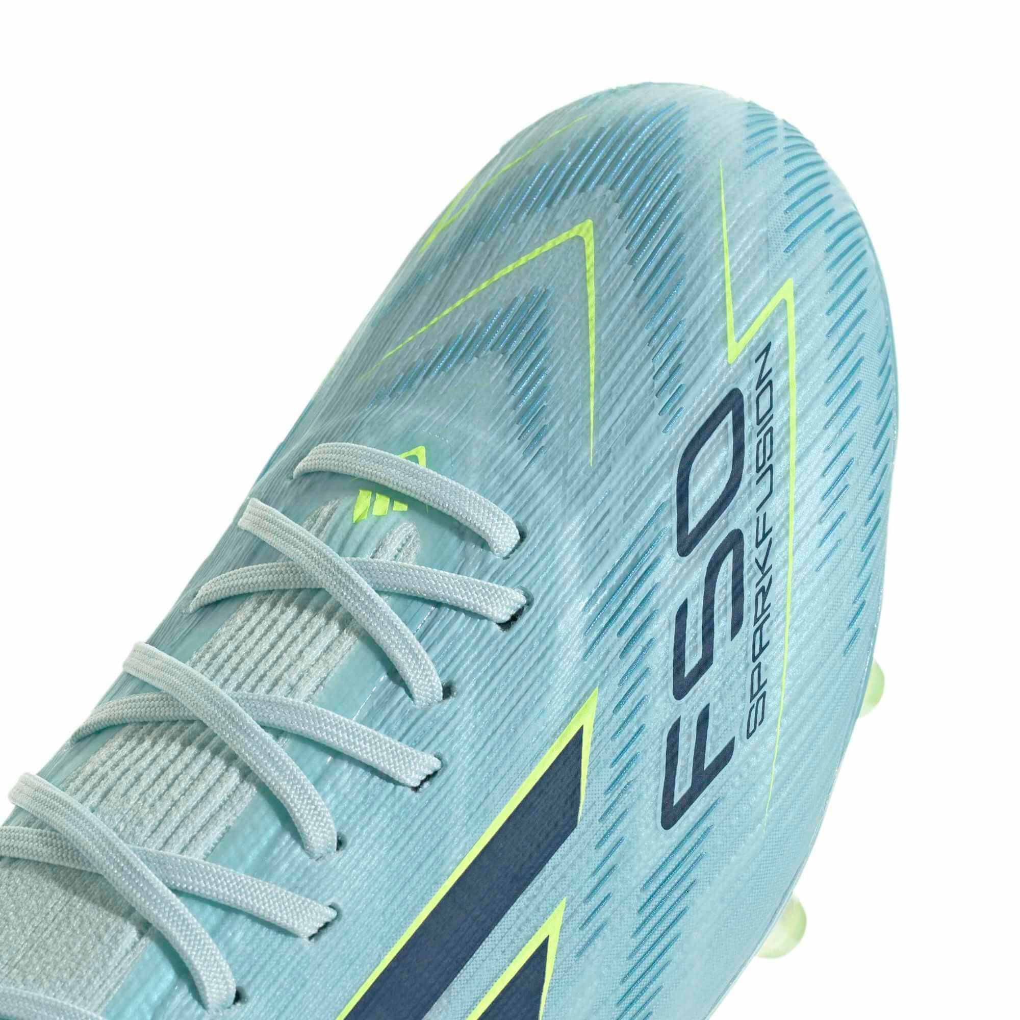 adidas Women's F50 Sparkfusion Elite Firm-Artificial Ground Soccer Cleats - Ice Cold Precision Pack (SP26) (Detail 1)