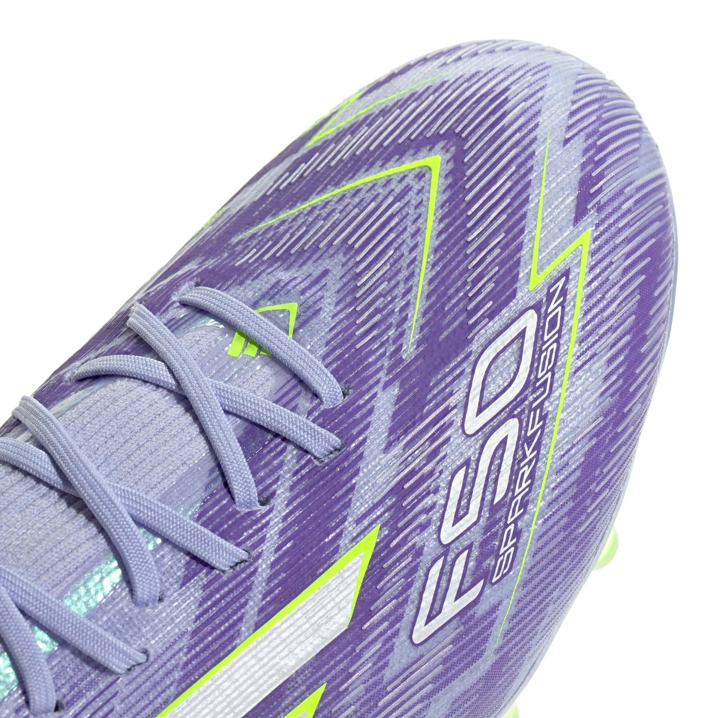 adidas Women's F50 Sparkfusion Elite Firm-Artificial Ground Soccer Cleats - Radiant Blaze Pack (FA25) (Detail 1)