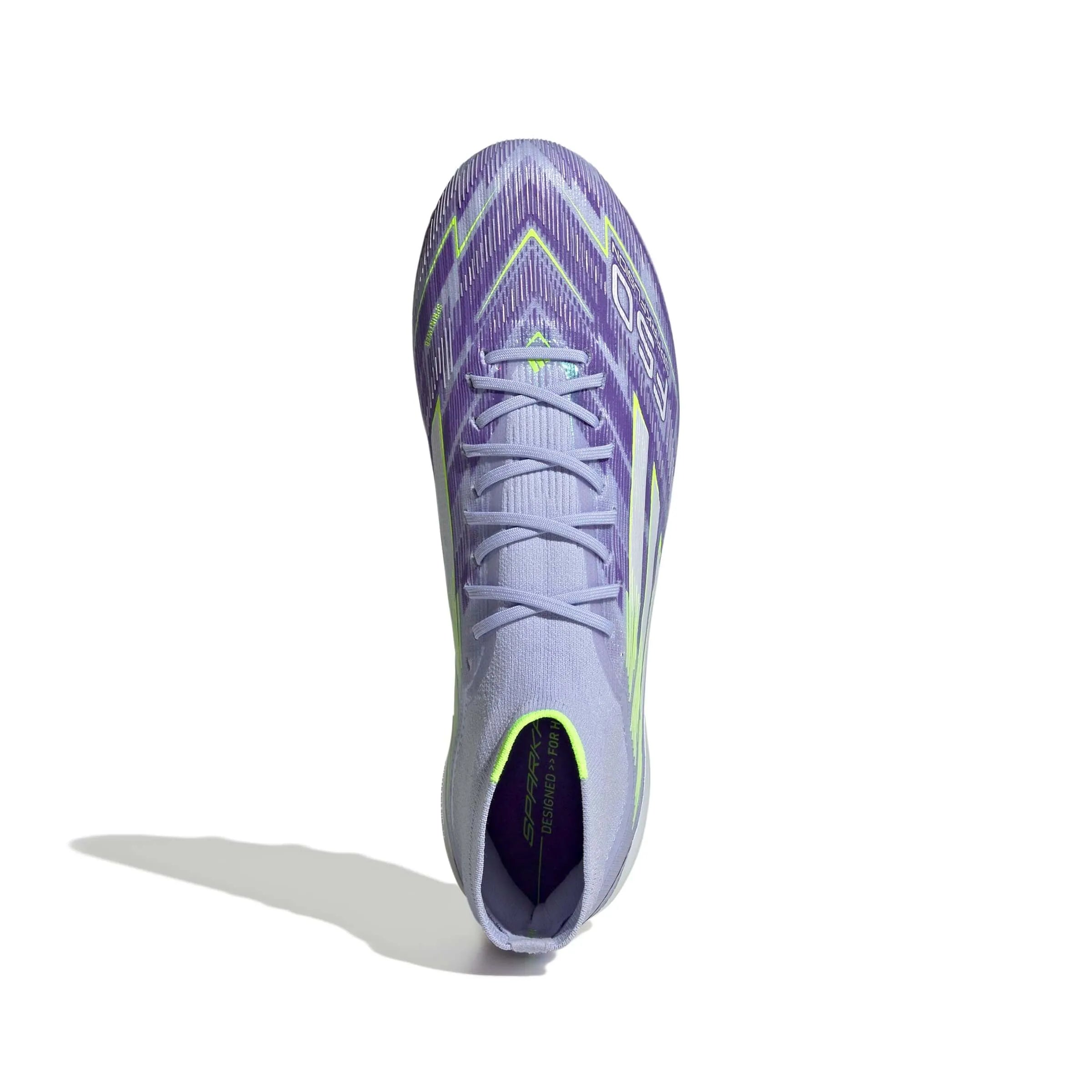 adidas Women's F50 Sparkfusion Elite Firm-Artificial Ground Soccer Cleats - Radiant Blaze Pack (FA25) (Top)
