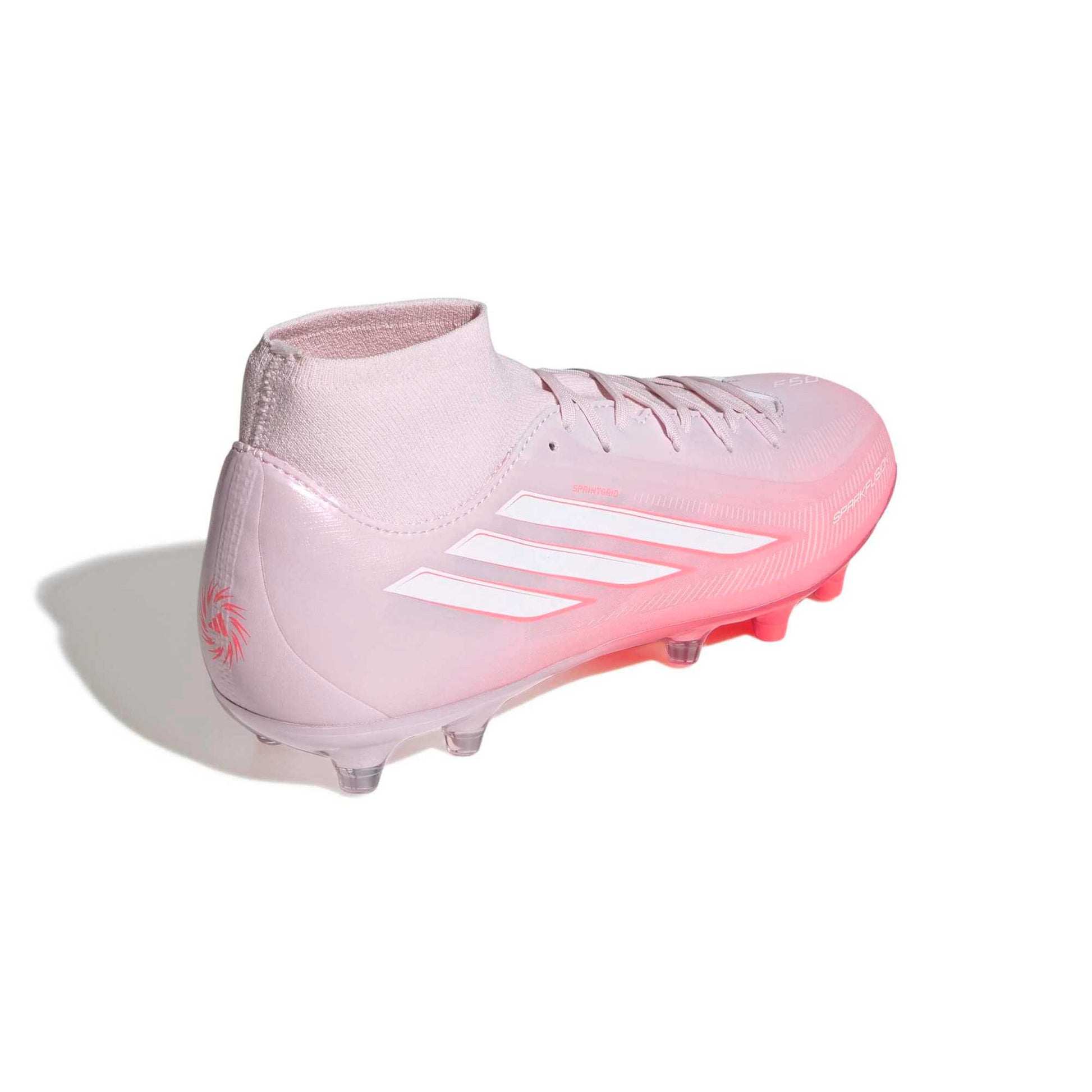 adidas Women's F50 Sparkfusion League Firm-Artificial Ground Soccer Cleats - Chaos Vs Control Pack (FA26) (Lateral - Back)