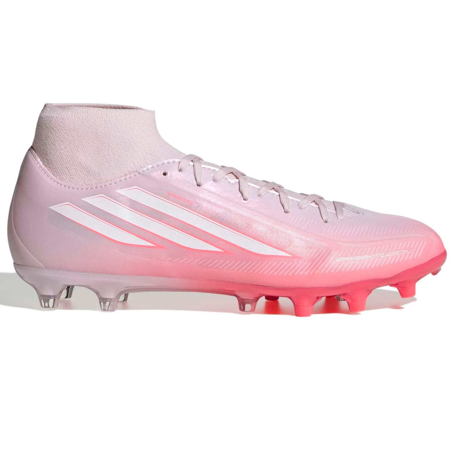 adidas Women's F50 Sparkfusion League Firm-Artificial Ground Soccer Cleats - Chaos Vs Control Pack (FA26) (Side 1)