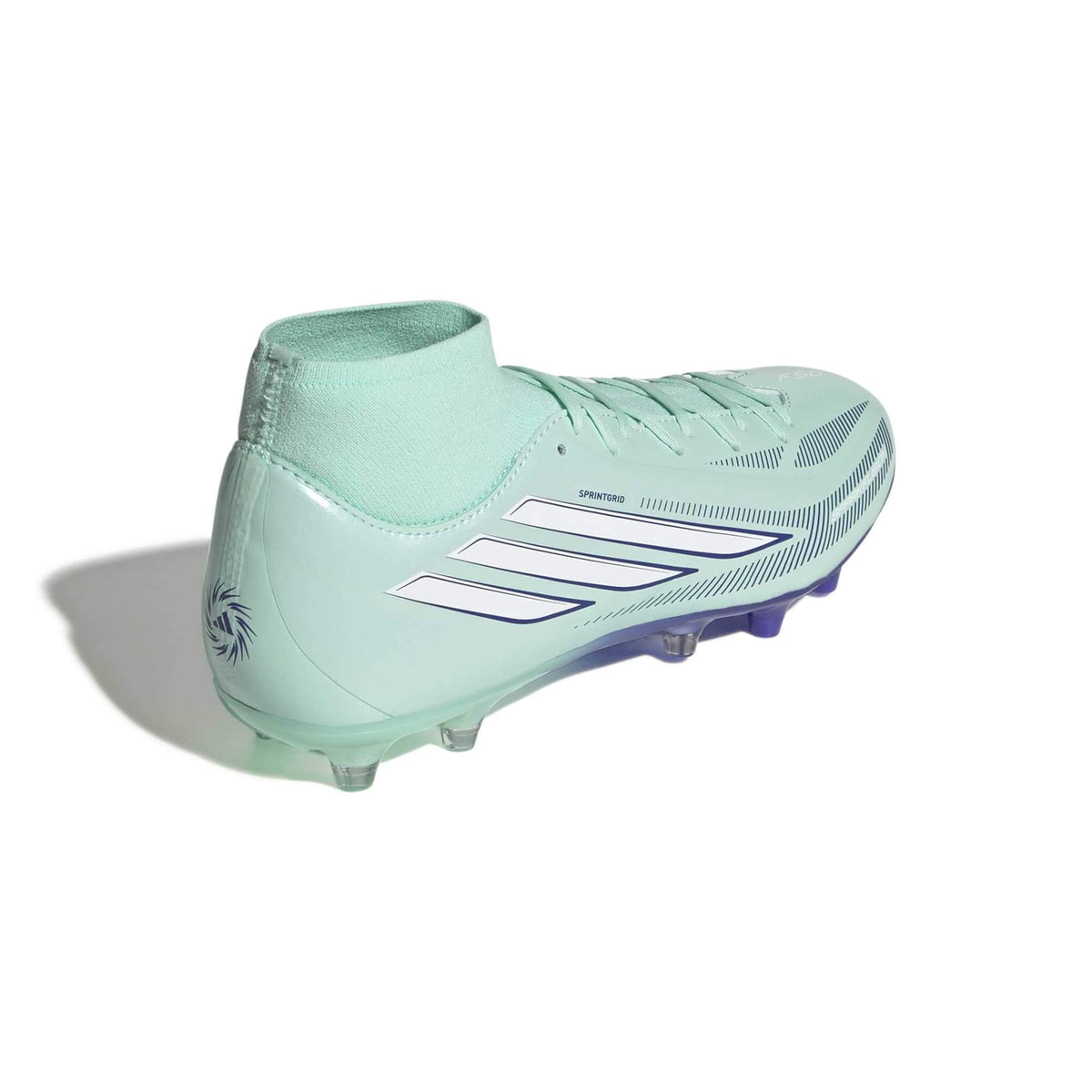 adidas Women's F50 Sparkfusion League Firm-Artificial Ground Soccer Cleats - Final Rush Pack (FA26) (Lateral - Back)